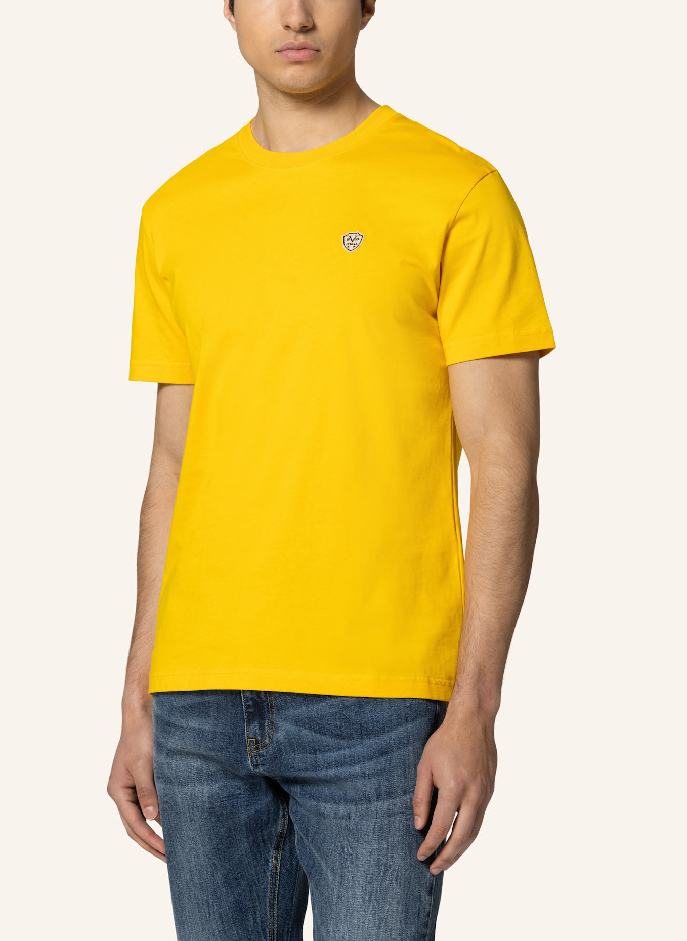 19V69 ITALIA T-Shirt RAFAEL: GELB