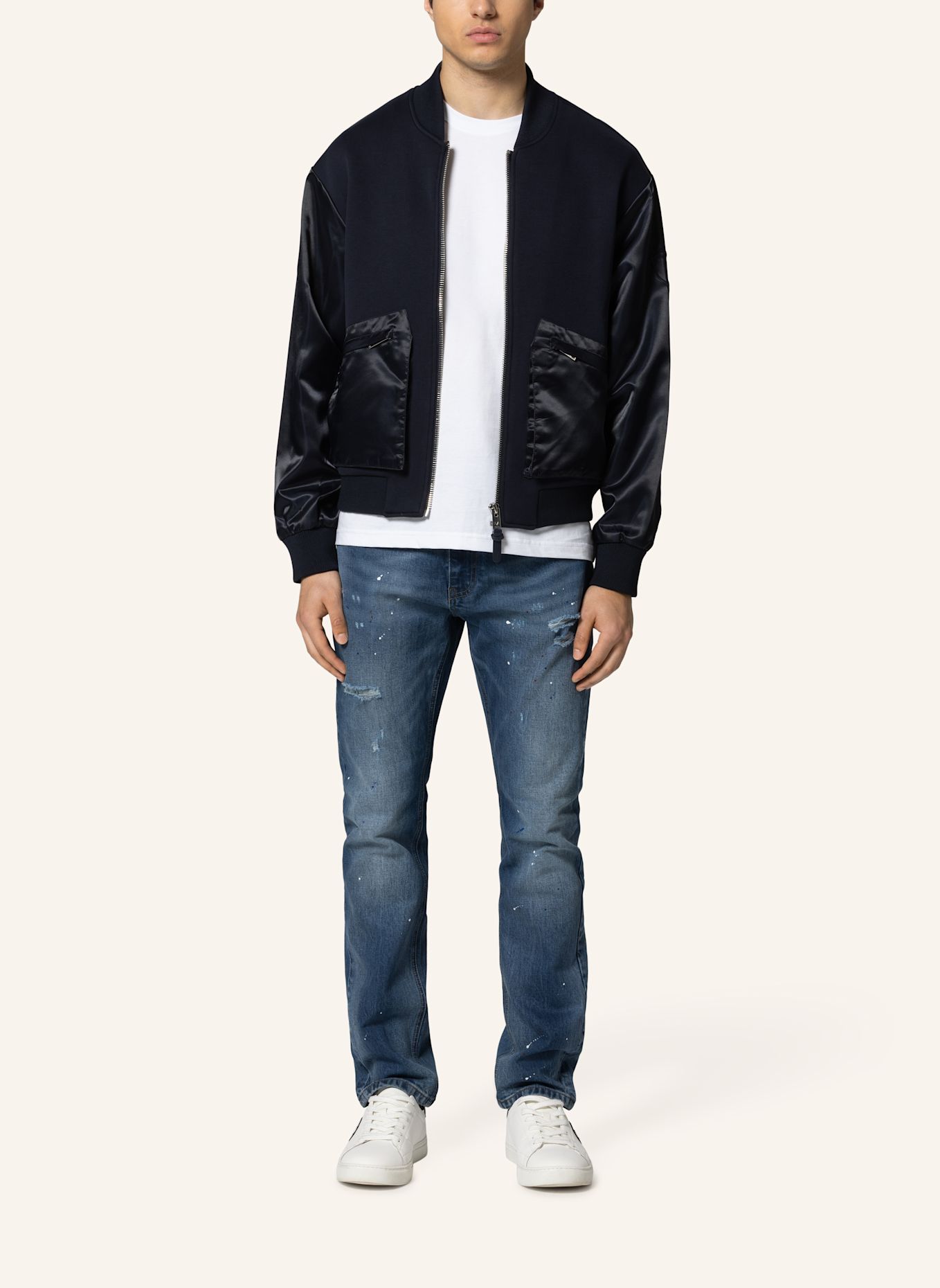 19V69 ITALIA Bomberjacke FIOELLO x: BLAU