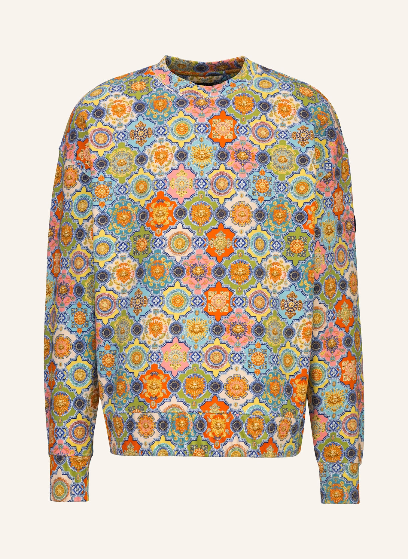19V69 ITALIA Sweatshirt OMERO BAROQUE: ECRU