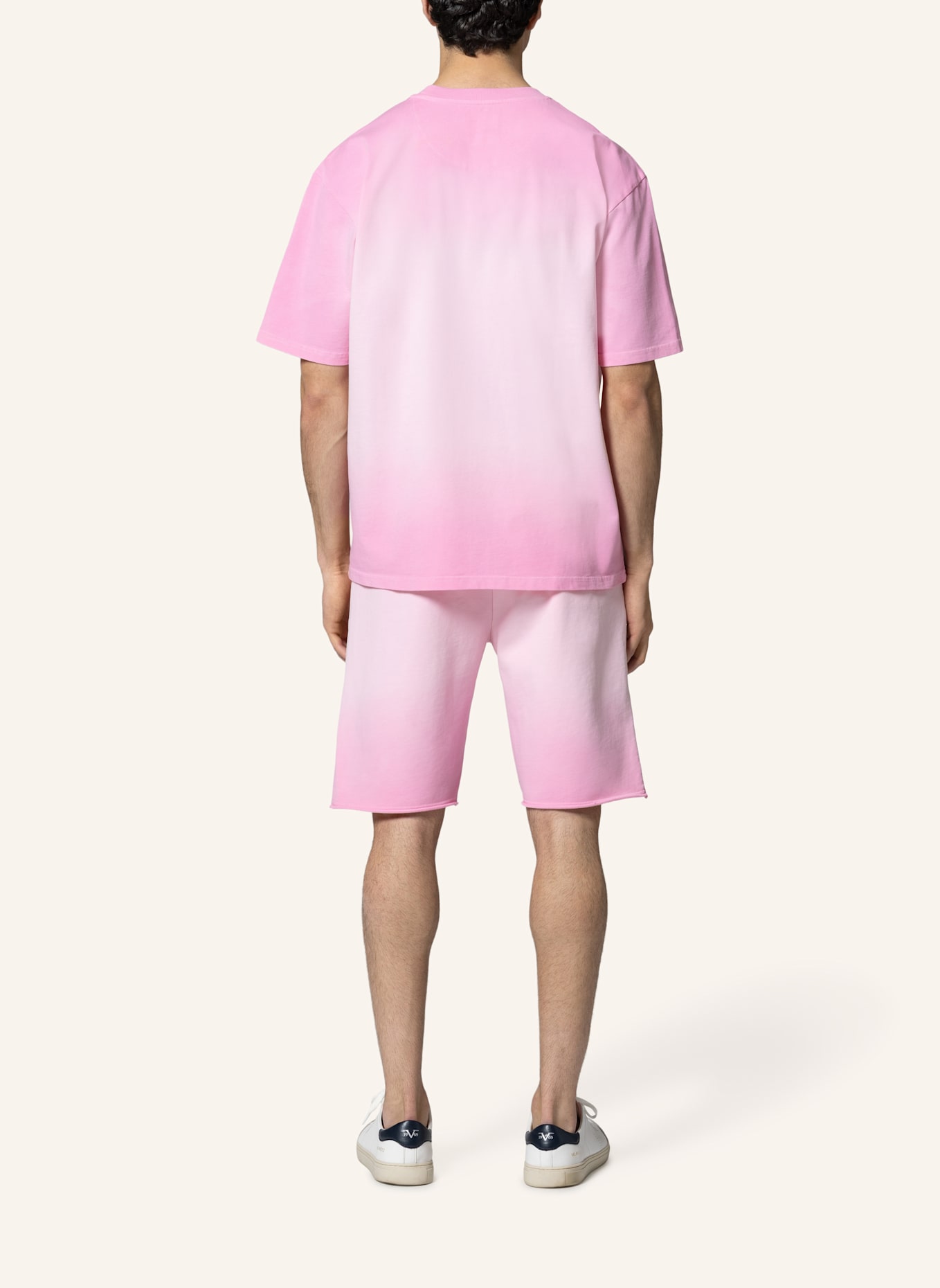 19V69 ITALIA Oversized T-Shirt TAMARO DIP: PINK