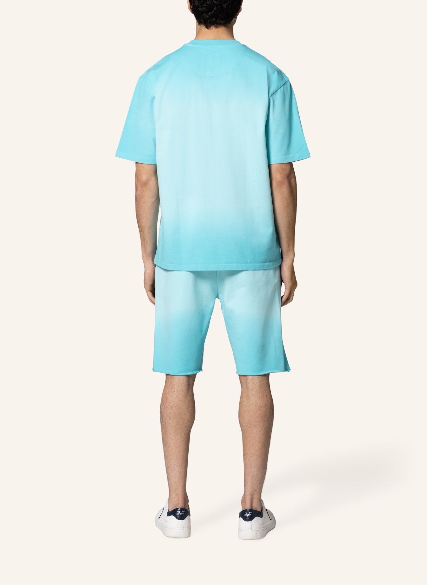 19V69 ITALIA Oversized T-Shirt TAMARO DIP: GRÜN