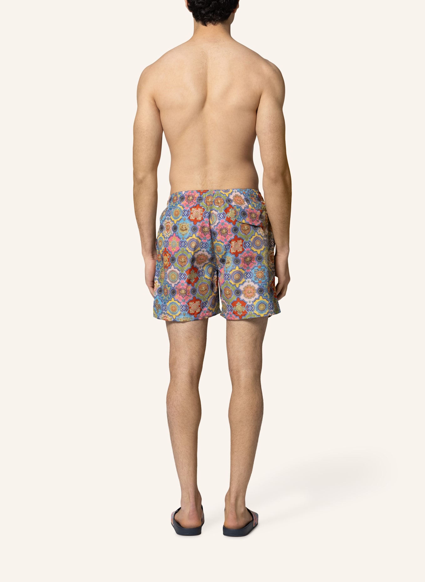 19V69 ITALIA Badehose SIRO BAROQUE: ECRU