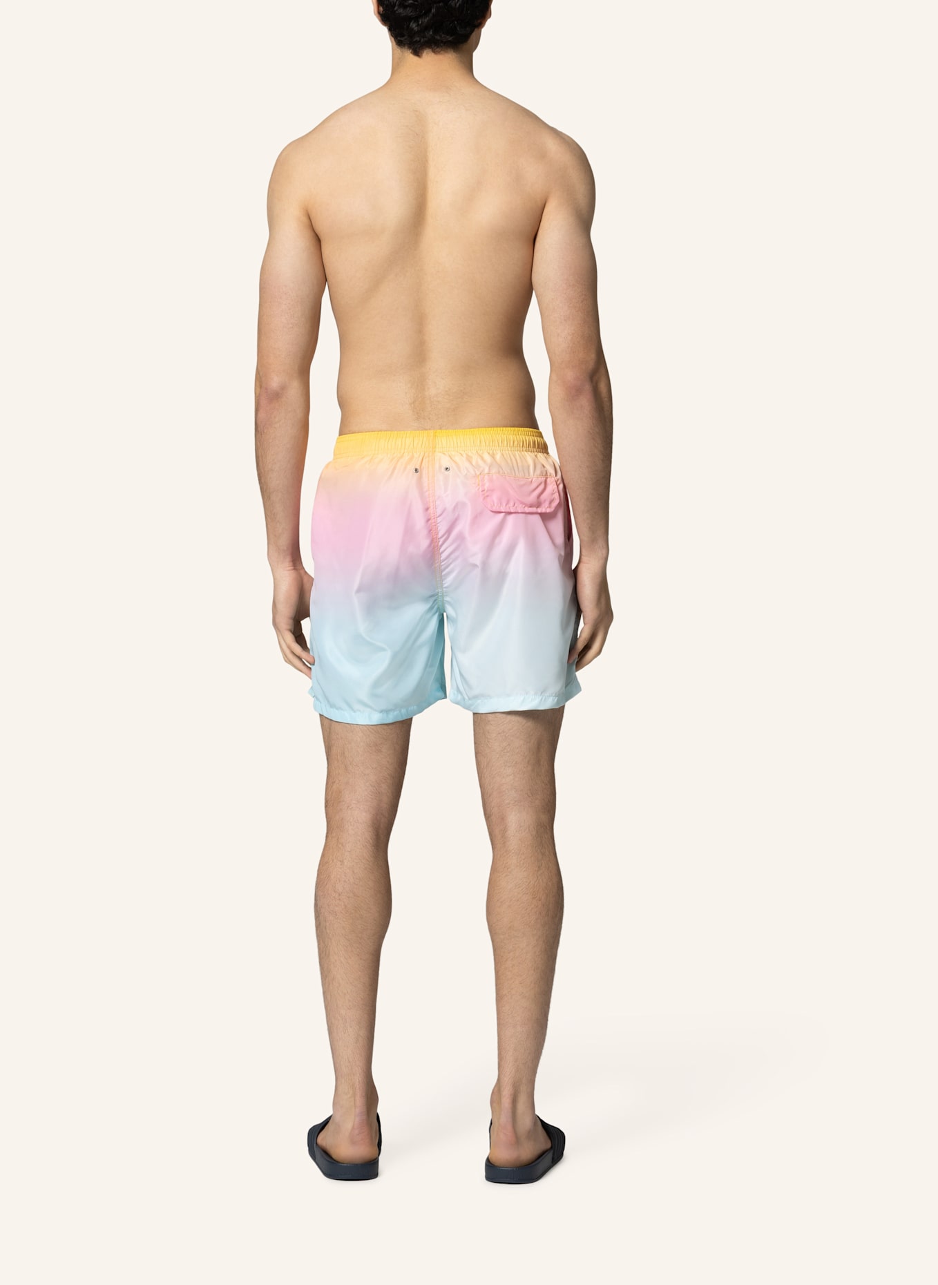 19V69 ITALIA Badehose SIRO DIP: GELB