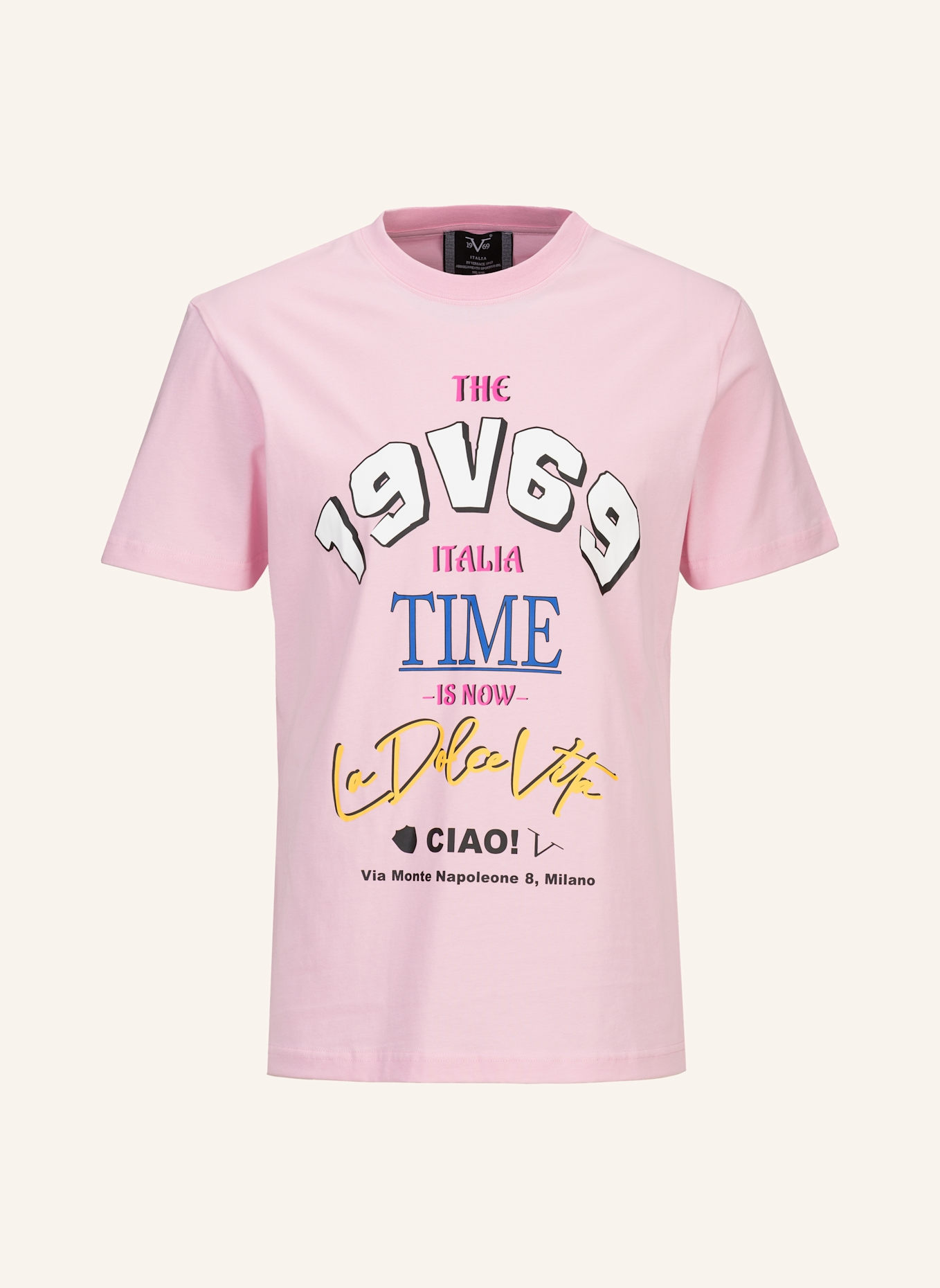 19V69 ITALIA T-Shirt RAFAEL CIAO: PINK