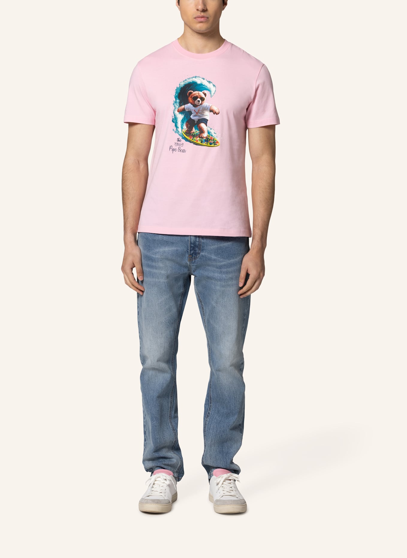 19V69 ITALIA T-Shirt RAFAEL PIPE: PINK