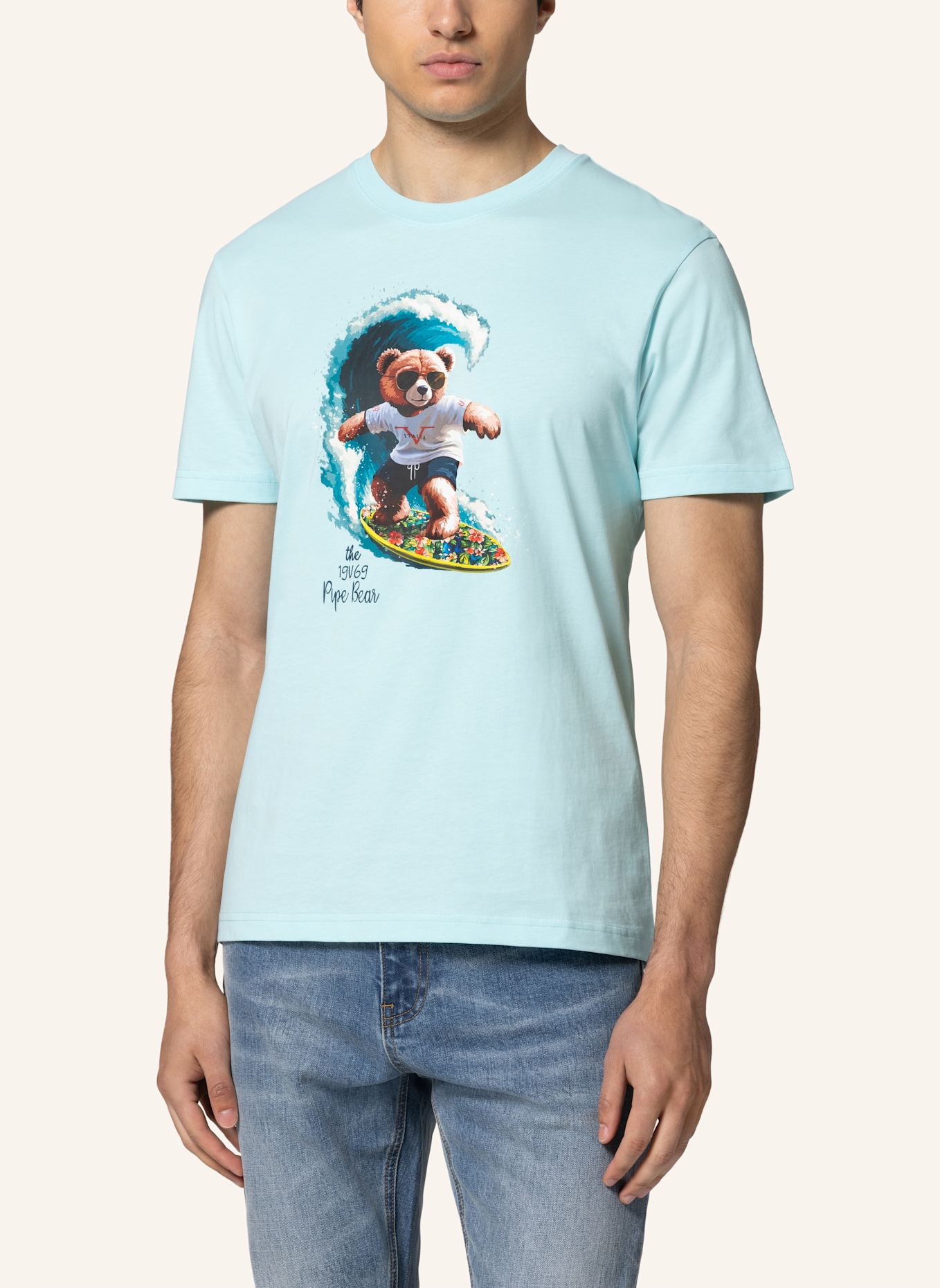 19V69 ITALIA T-Shirt RAFAEL PIPE: GRÜN