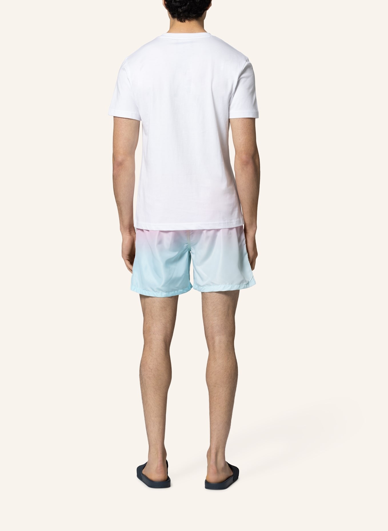 19V69 ITALIA T-Shirt RAFAEL BEACH: WEISS