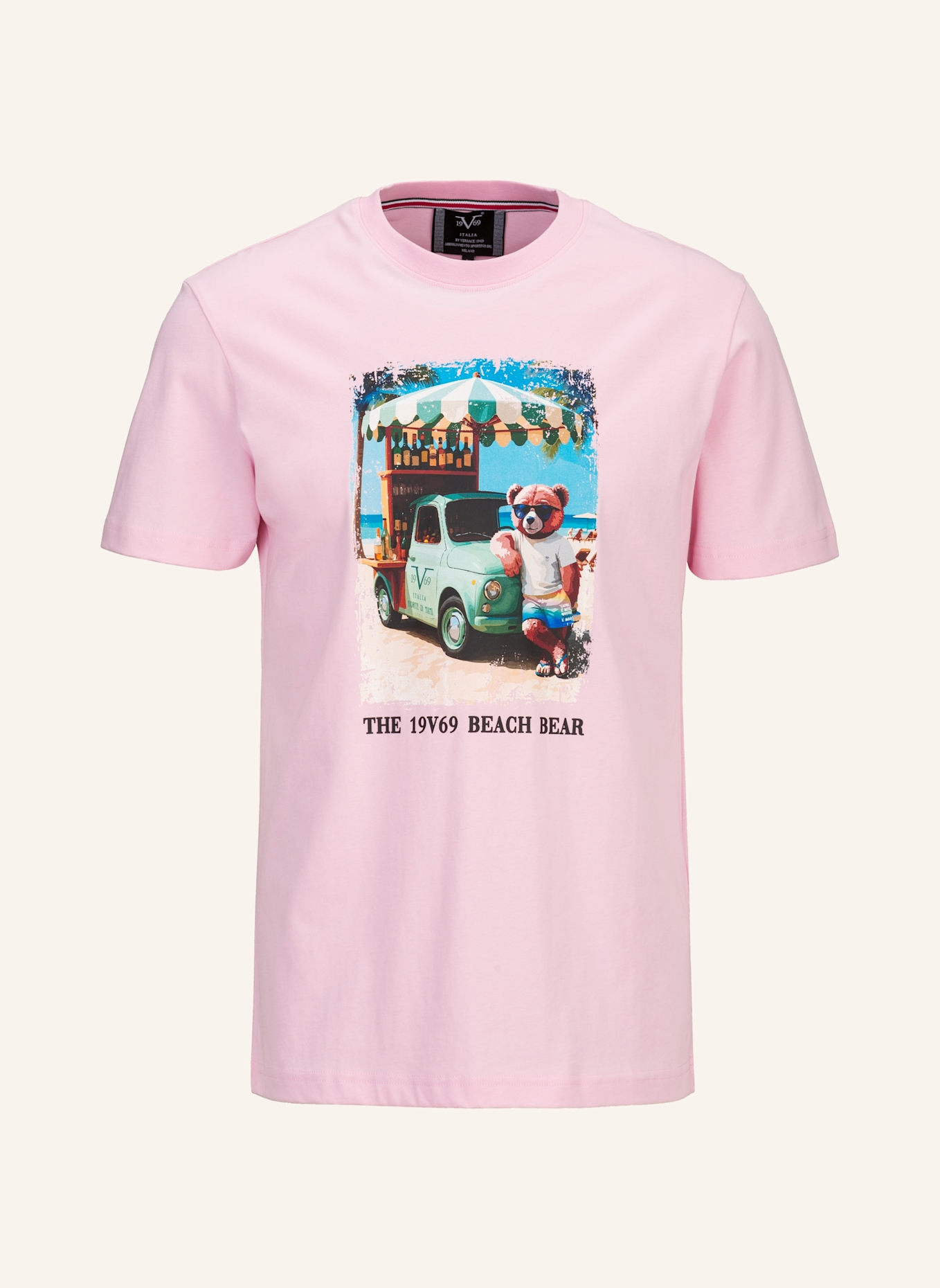 19V69 ITALIA T-Shirt RAFAEL BEACH: PINK