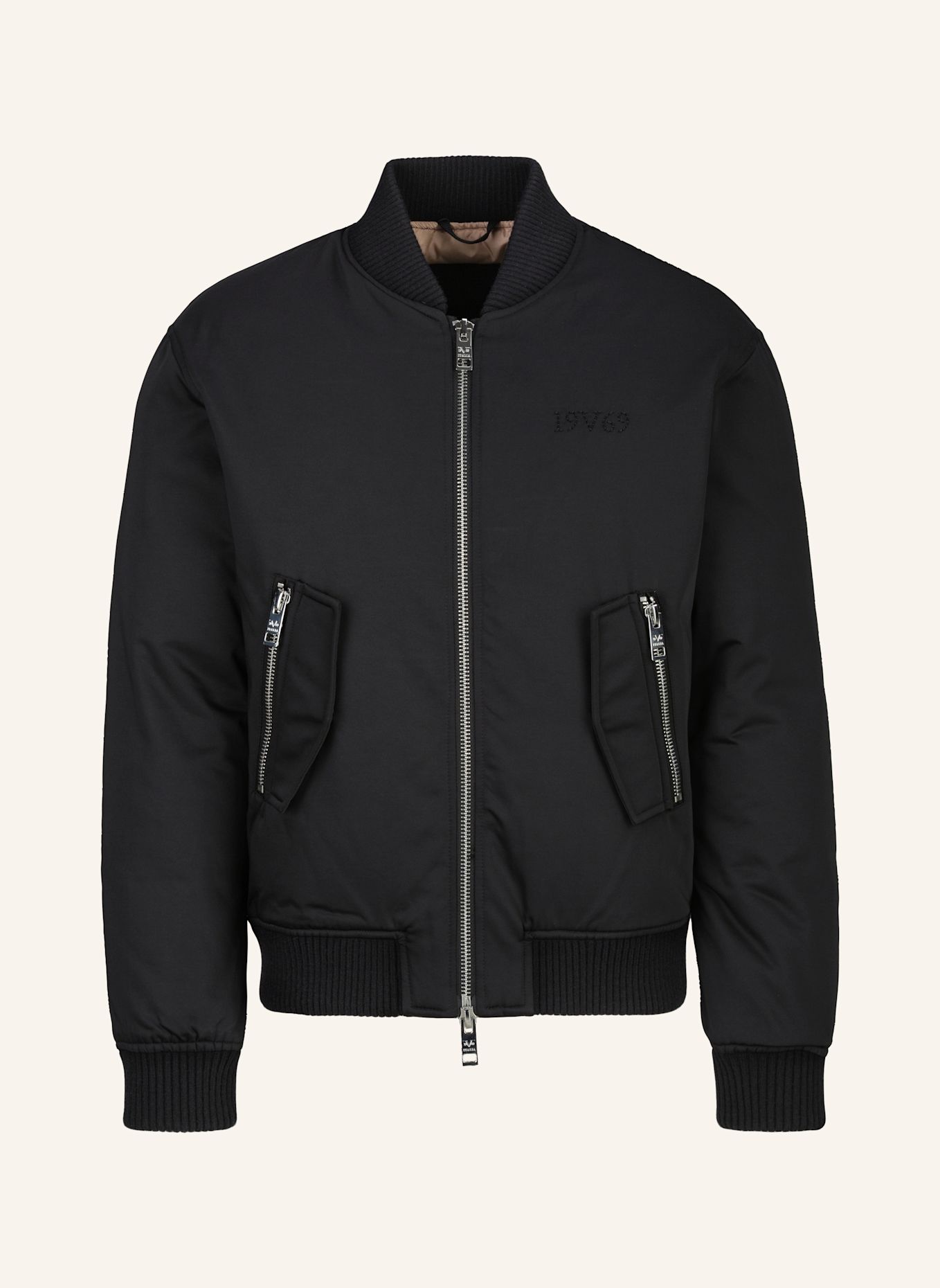 19V69 ITALIA Bomberjacke Camillo Street: SCHWARZ