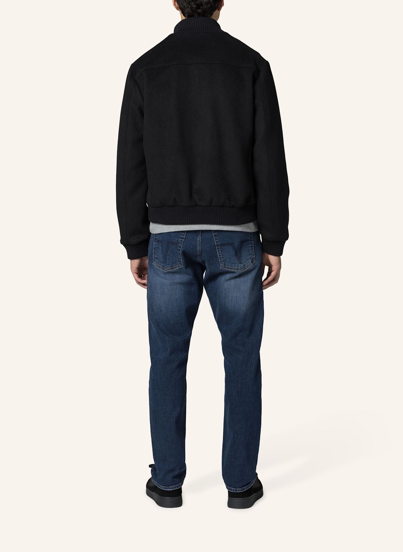 19V69 ITALIA Blouson Fabiano Street: SCHWARZ