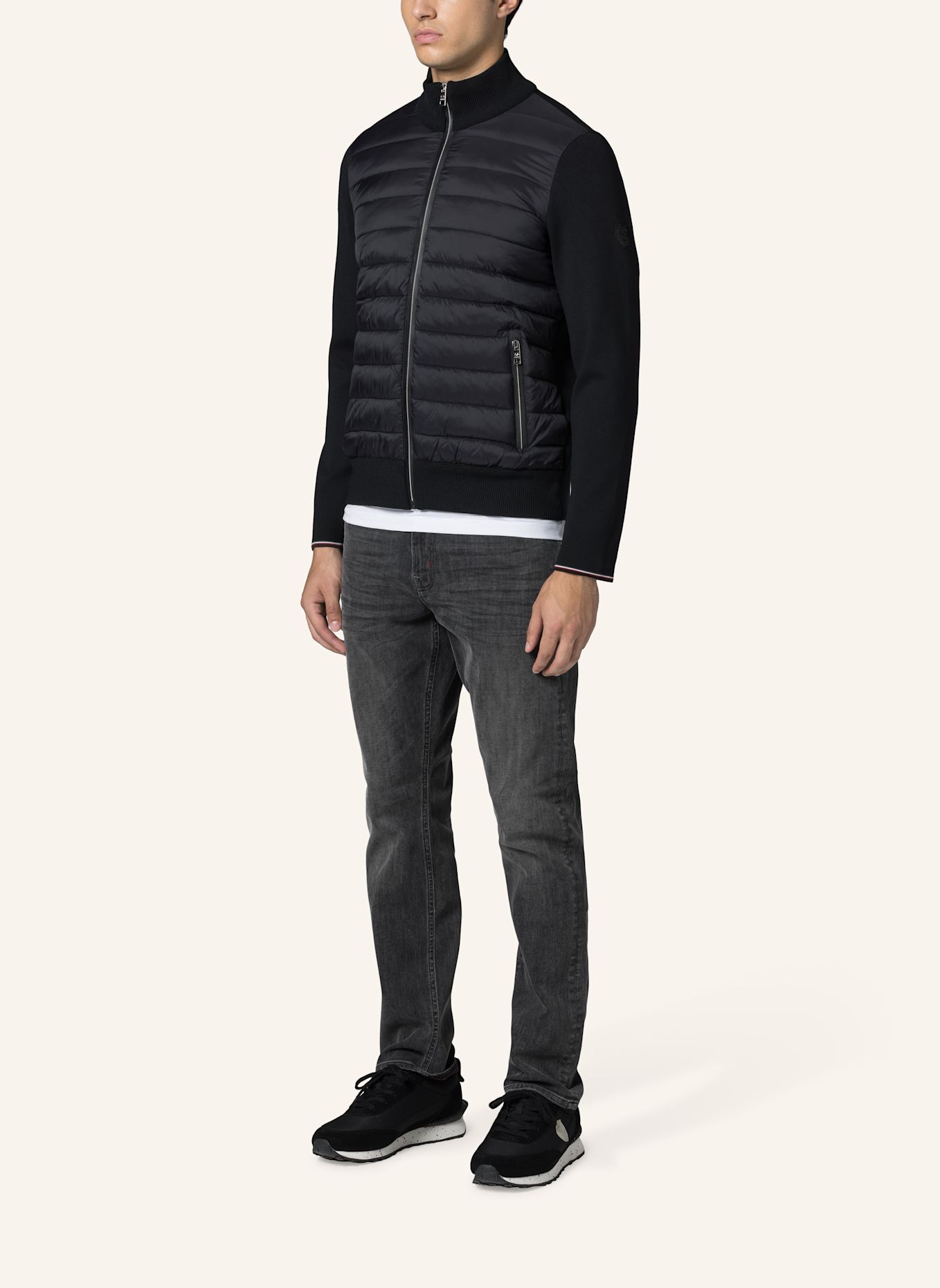 19V69 ITALIA Übergangsjacke Alessio: SCHWARZ