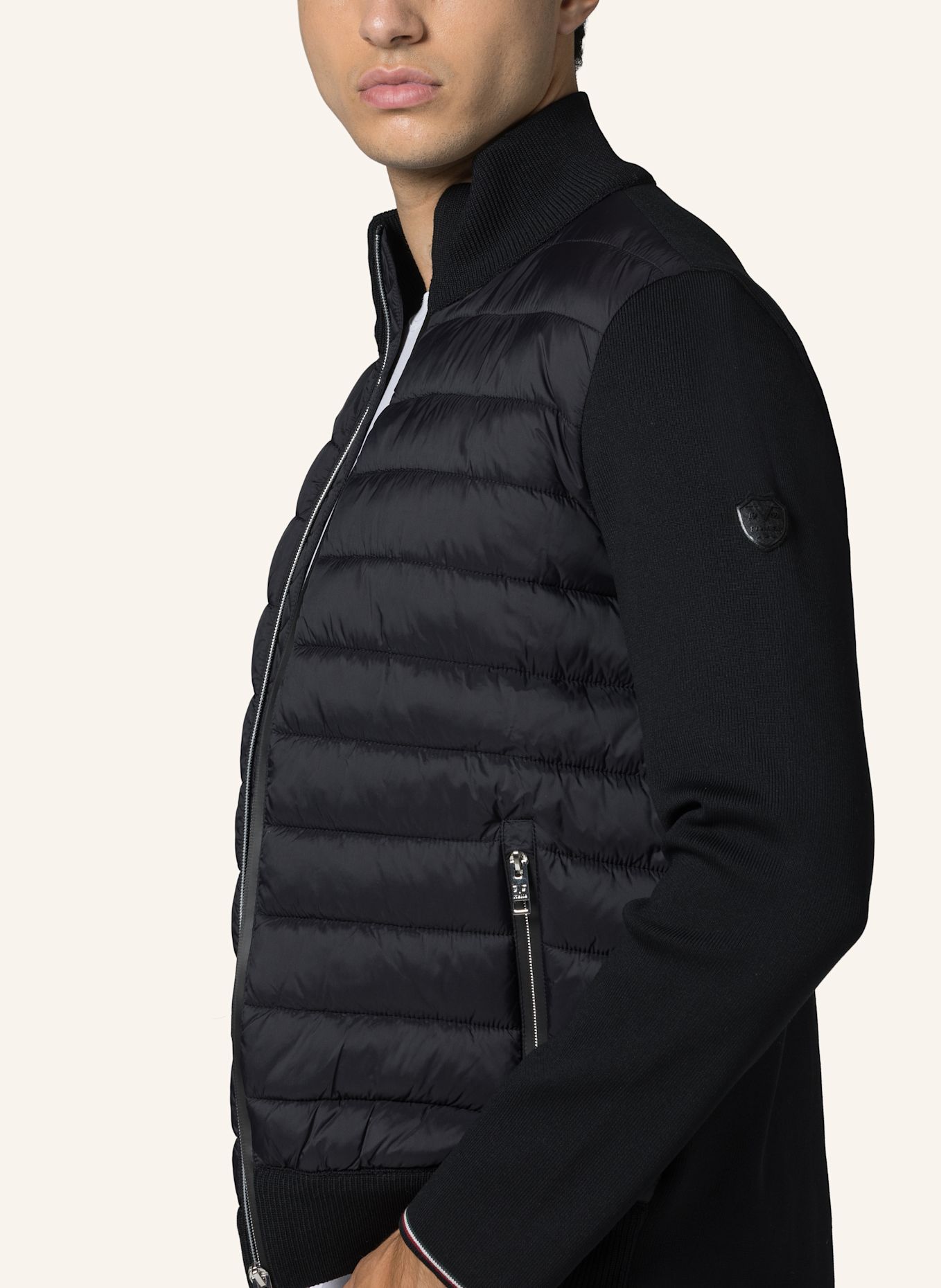 19V69 ITALIA Übergangsjacke Alessio: SCHWARZ