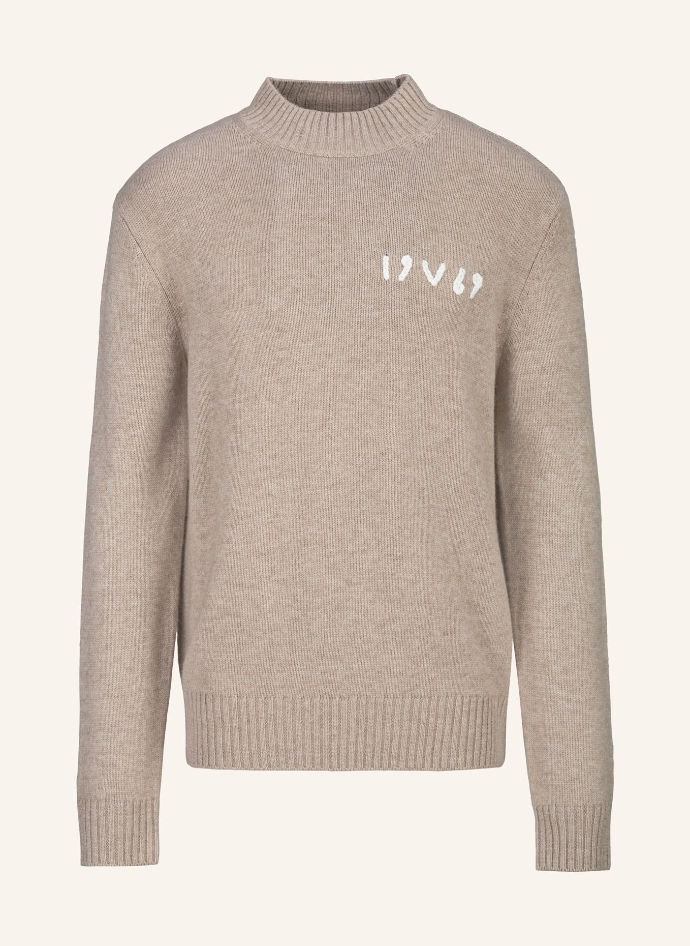 19V69 ITALIA Strickpullover Anteo: BEIGE
