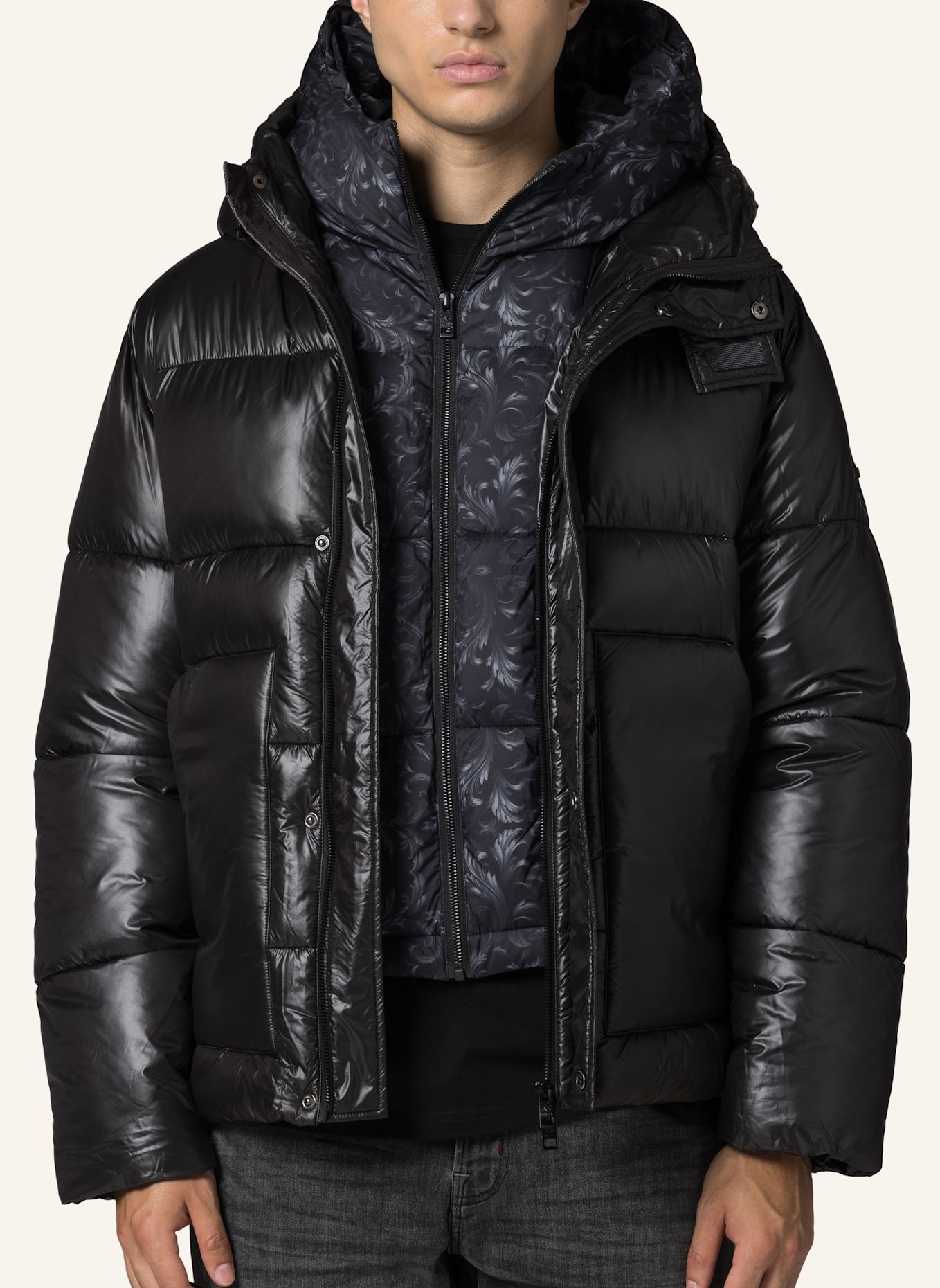 19V69 ITALIA Winterjacke Alberto Street: SCHWARZ