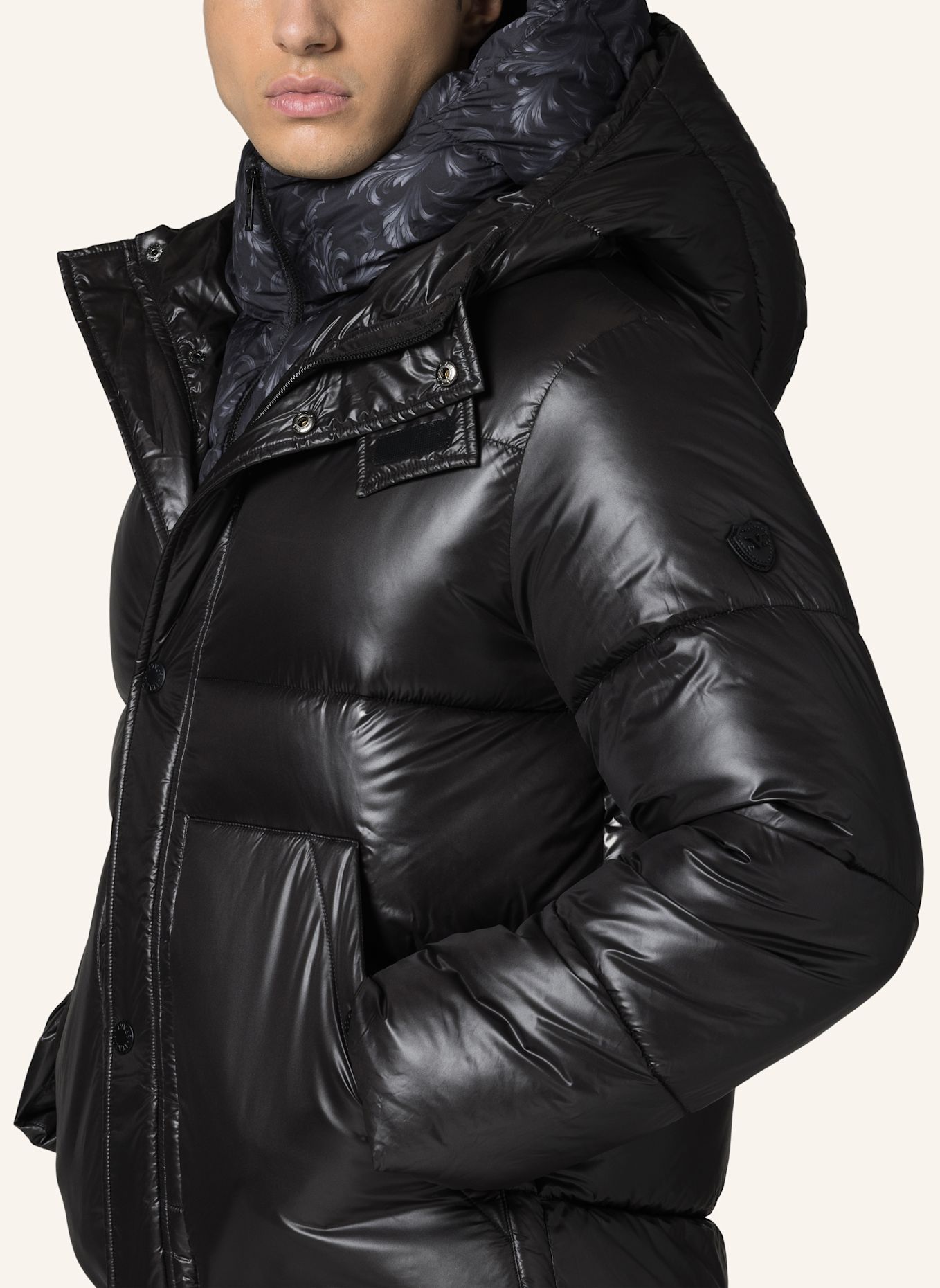 19V69 ITALIA Winterjacke Alberto Street: SCHWARZ