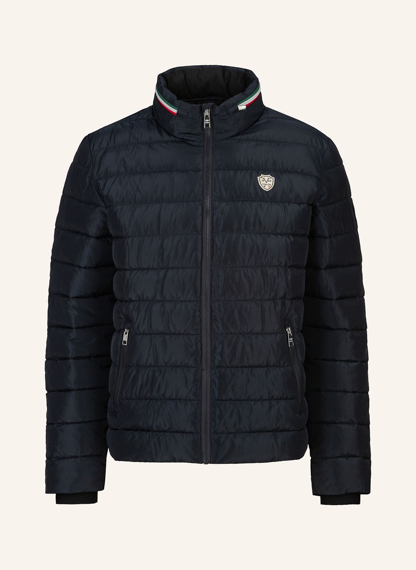 19V69 ITALIA Steppjacke Jason: SCHWARZ