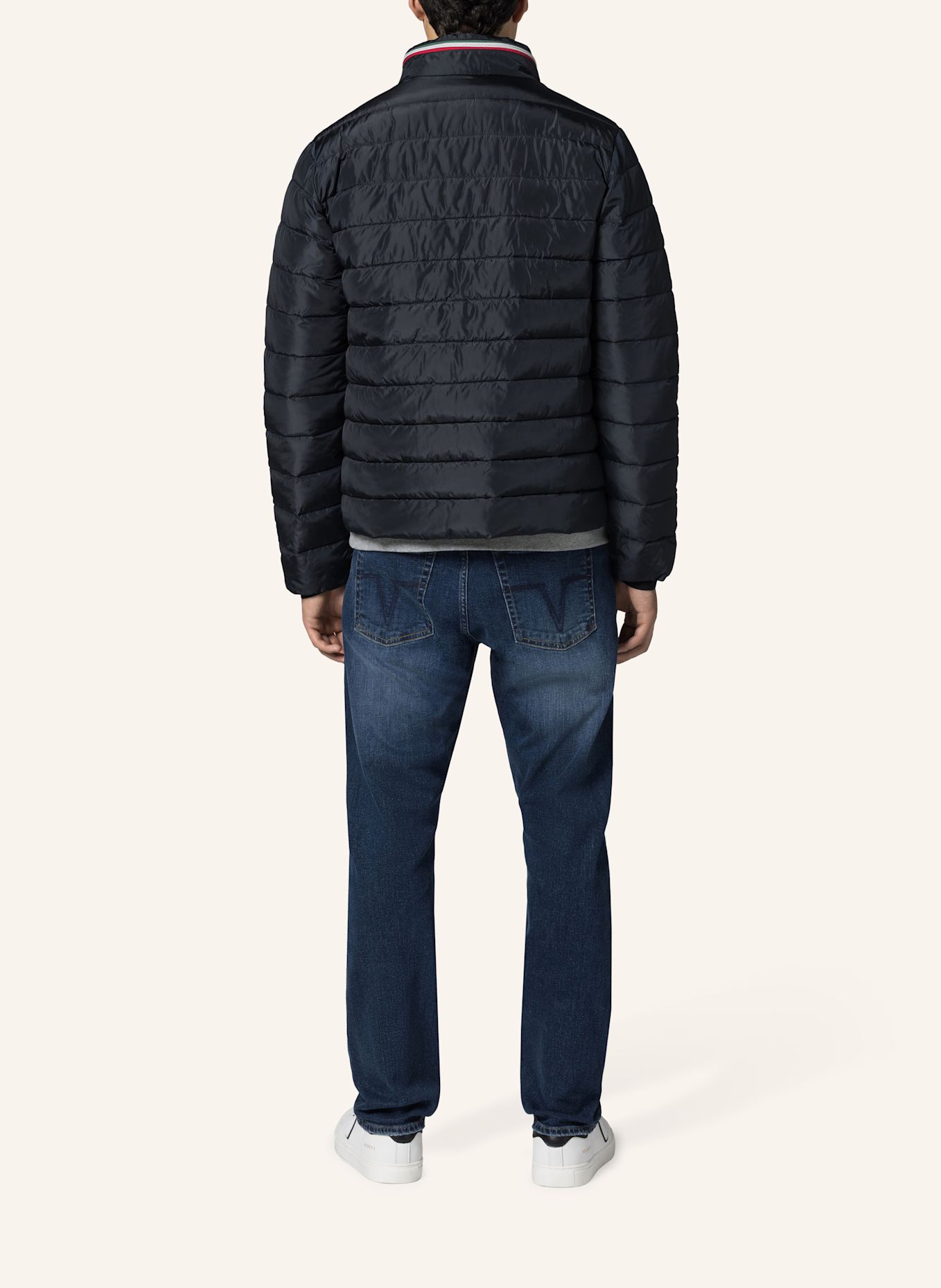 19V69 ITALIA Steppjacke Jason: SCHWARZ