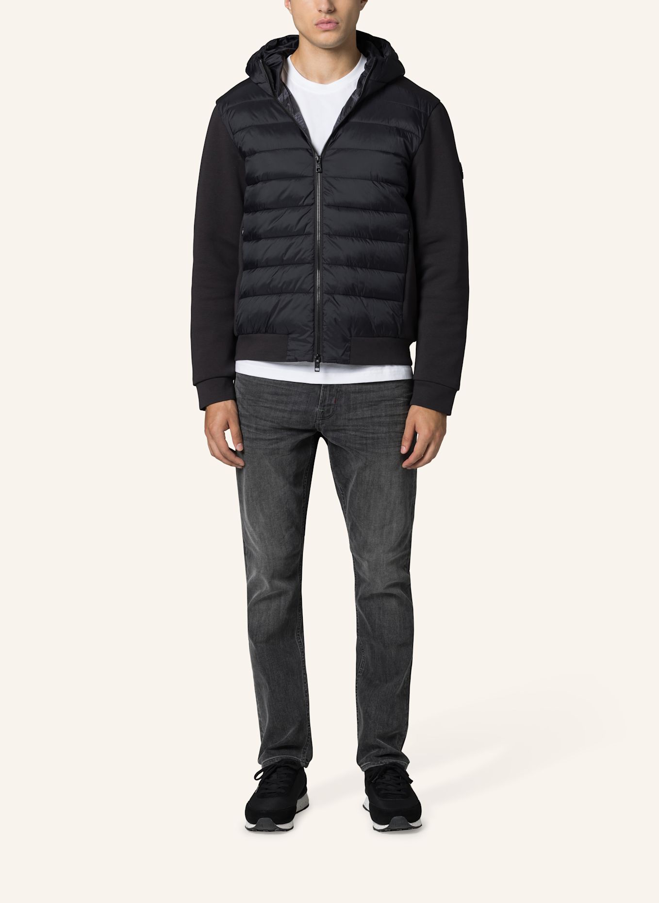 19V69 ITALIA Übergangsjacke Jarred: SCHWARZ