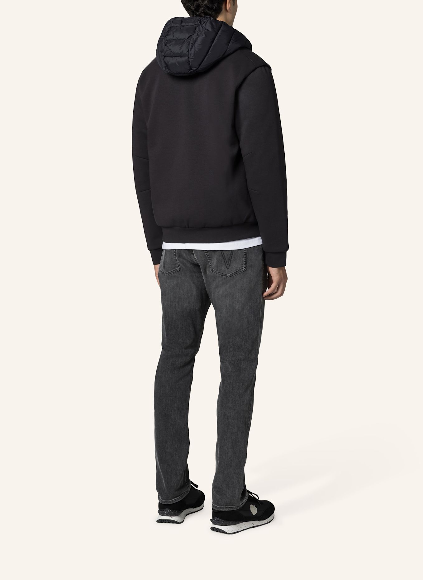 19V69 ITALIA Übergangsjacke Jarred: SCHWARZ