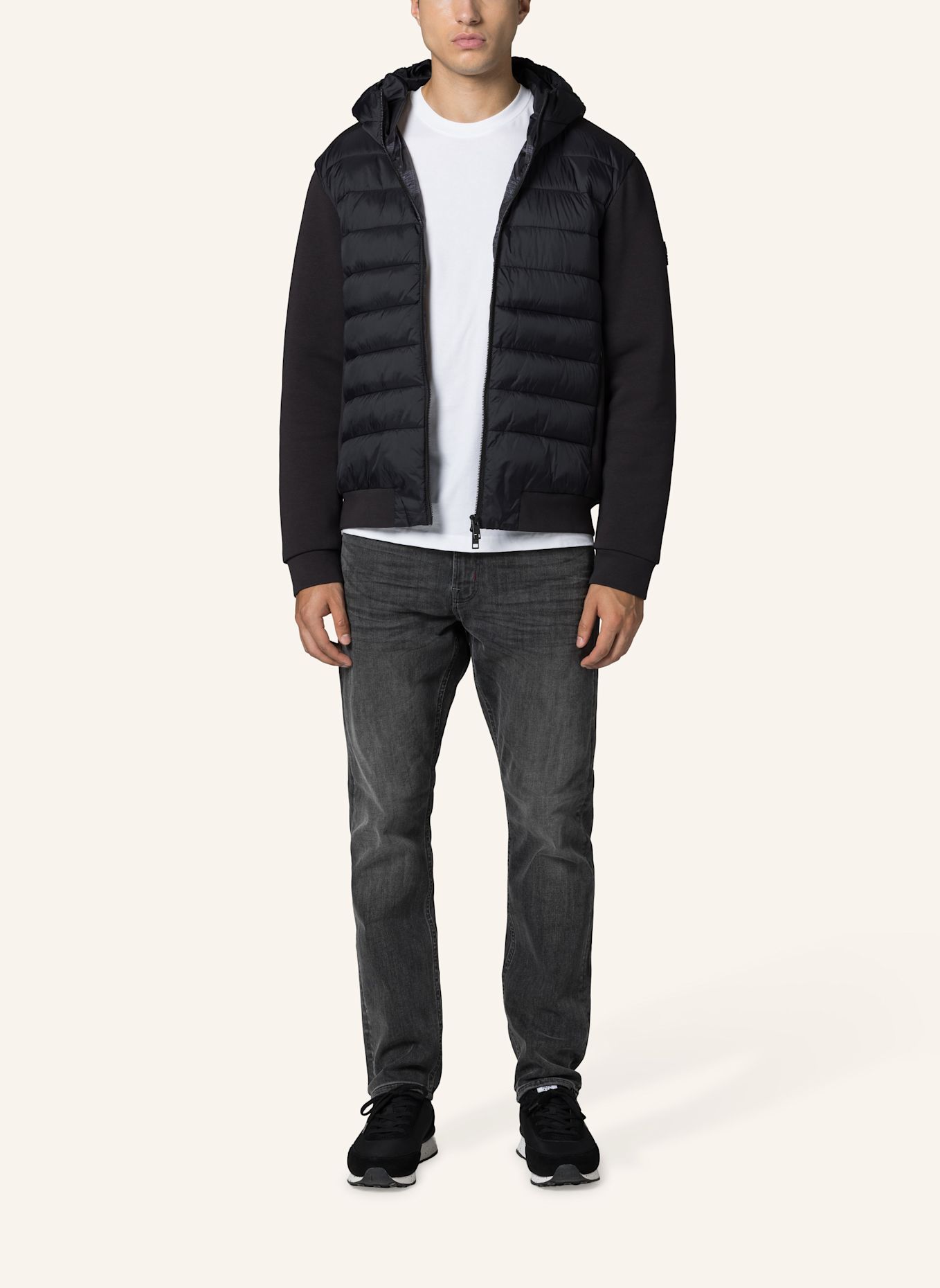 19V69 ITALIA Übergangsjacke Jarred: SCHWARZ