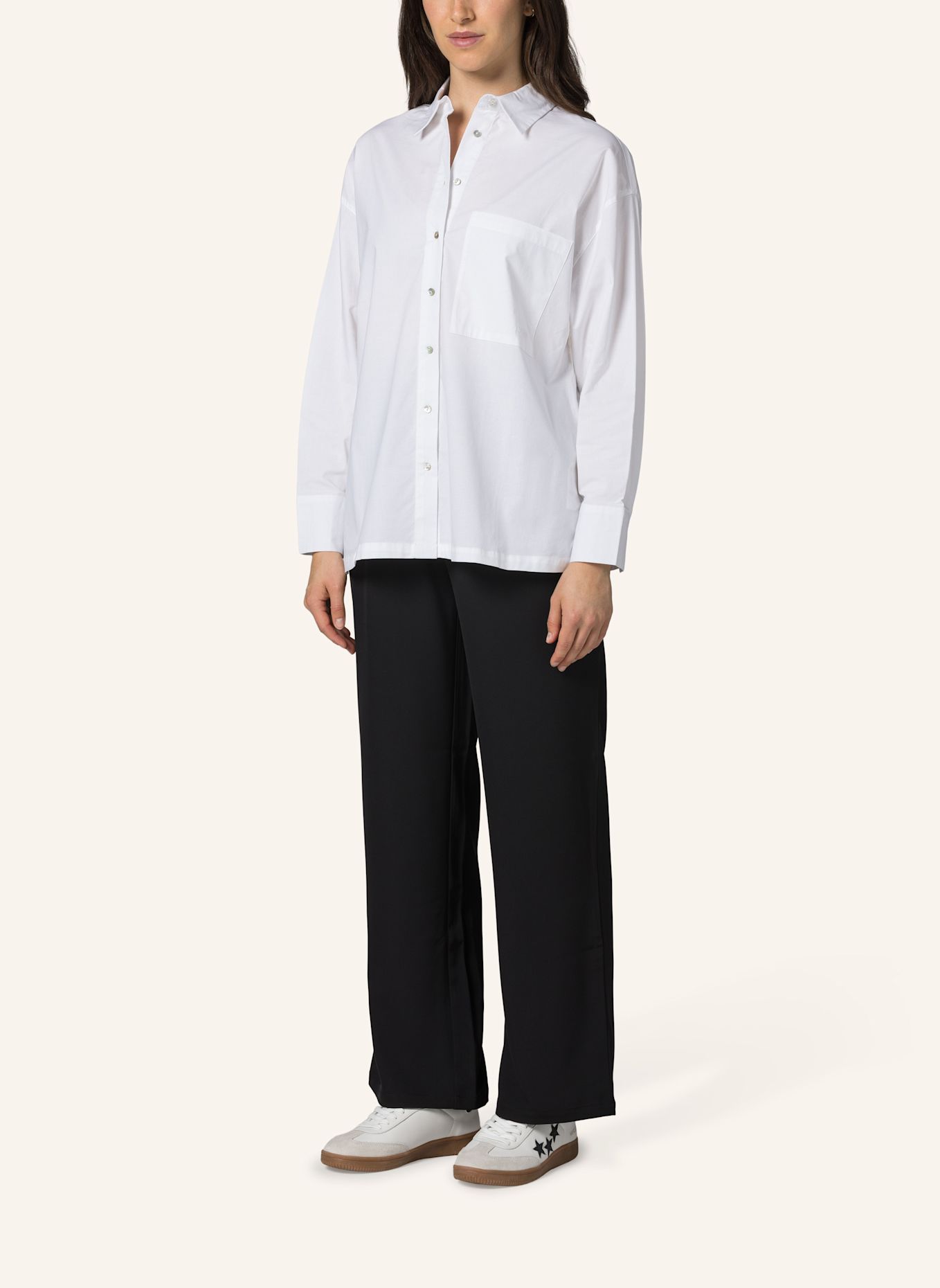 19V69 ITALIA Bluse Belina Street: WEISS