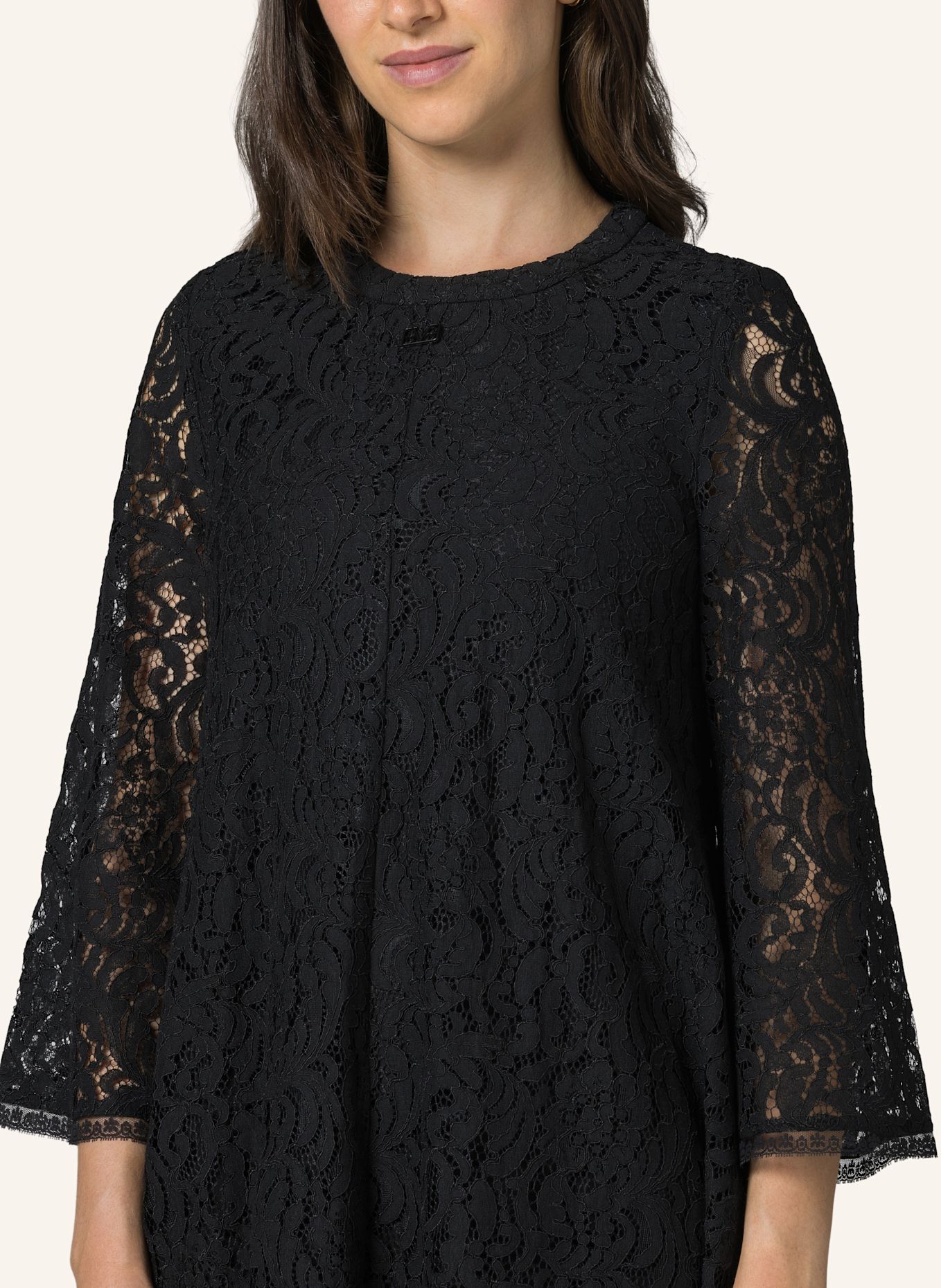 19V69 ITALIA Spitzenkleid Marceline Lace: SCHWARZ