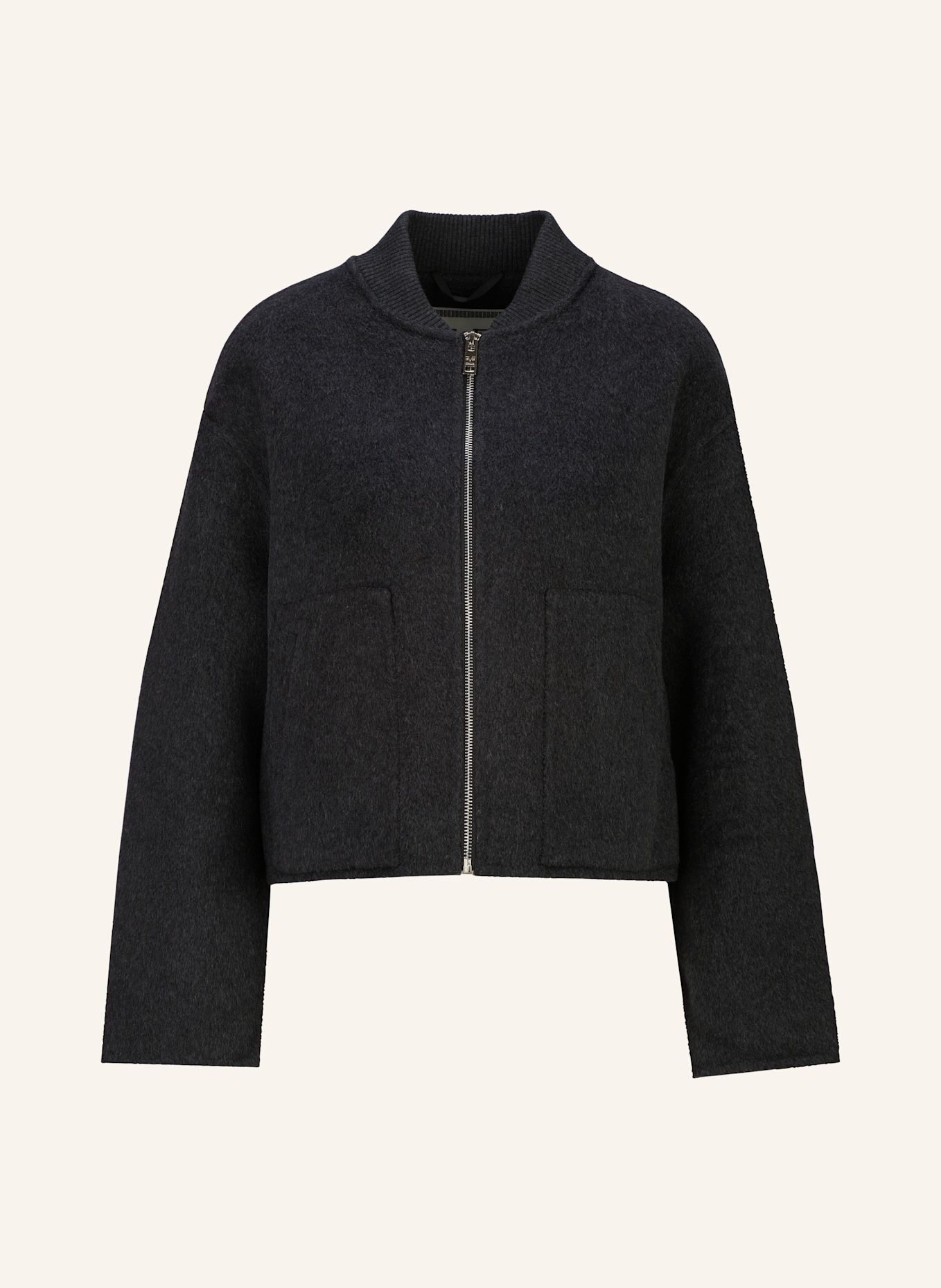 19V69 ITALIA Wolljacke Constance: SCHWARZ