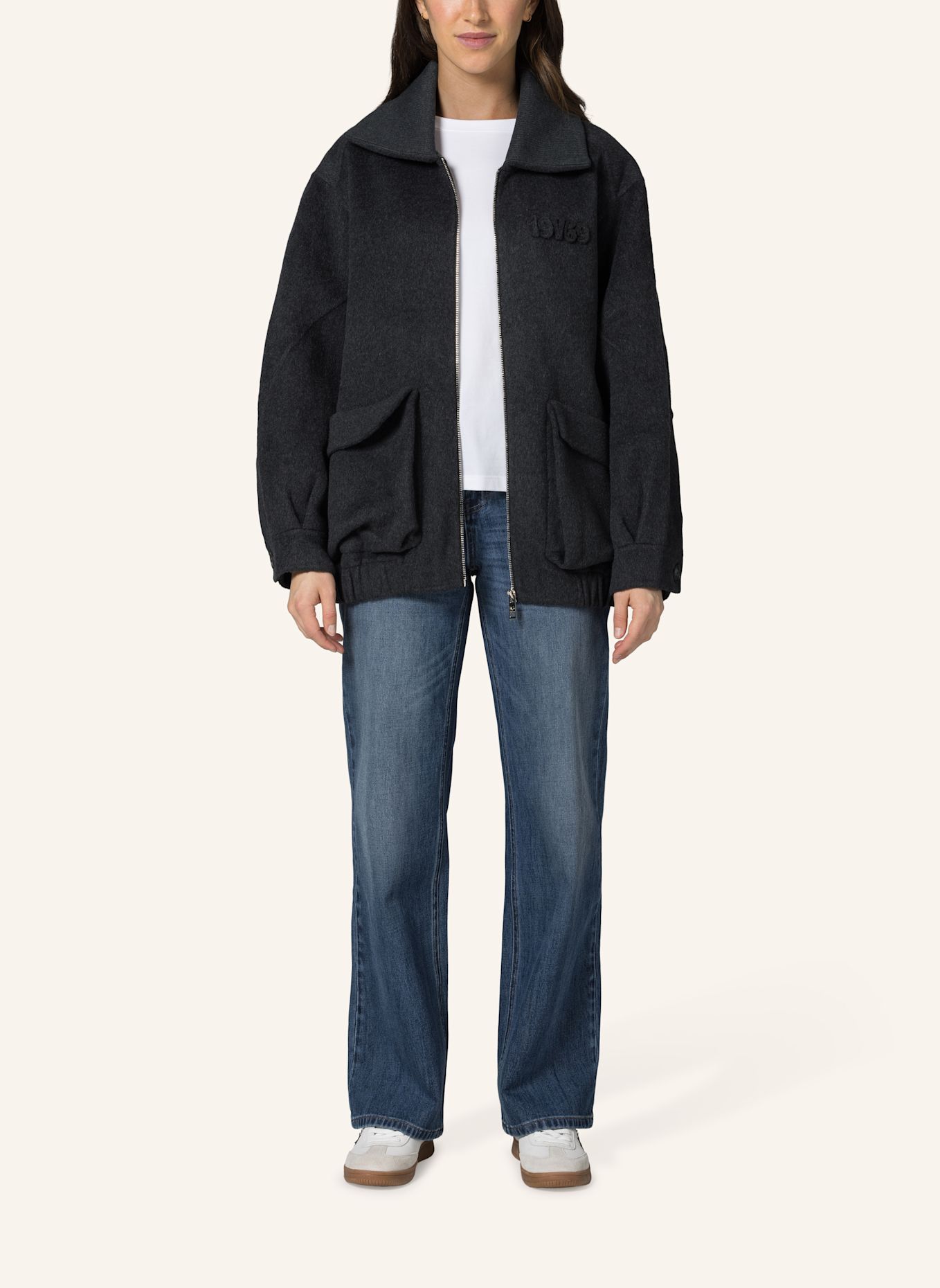 19V69 ITALIA Winterjacke Cecilia: SCHWARZ