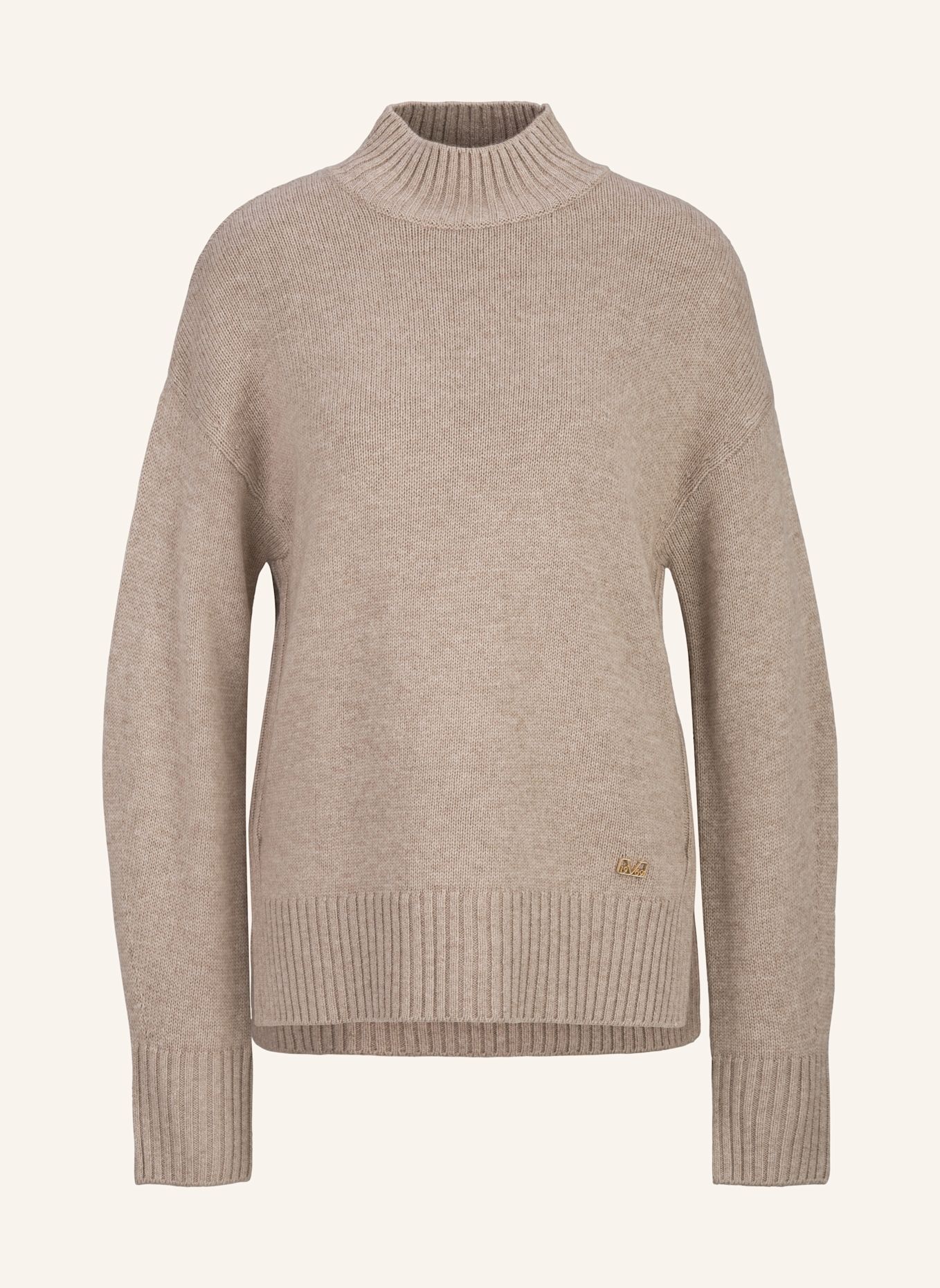 19V69 ITALIA Rollkragenpullover Lorena: BEIGE