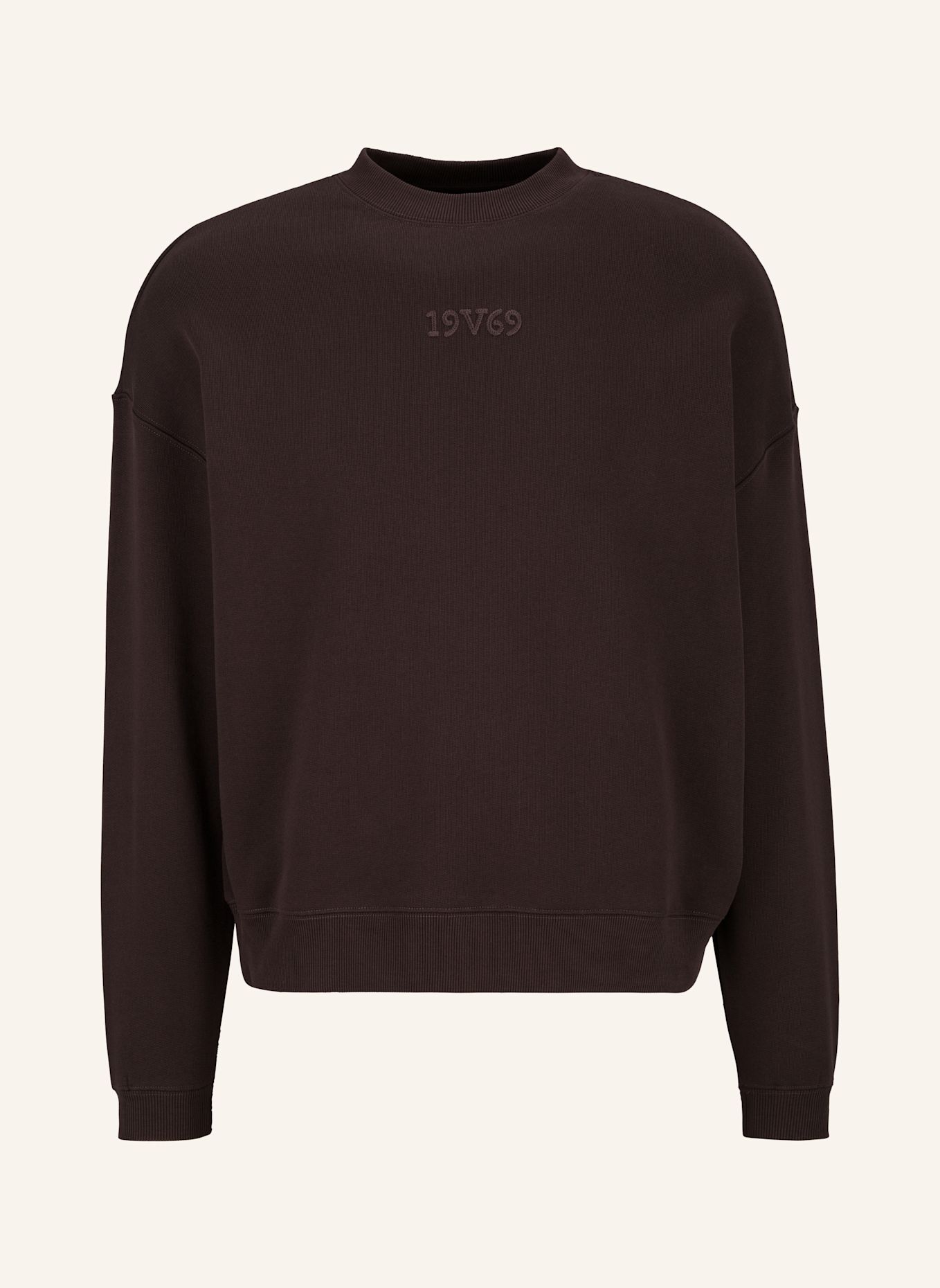 19V69 ITALIA Sweatshirt Willow Street: BRAUN