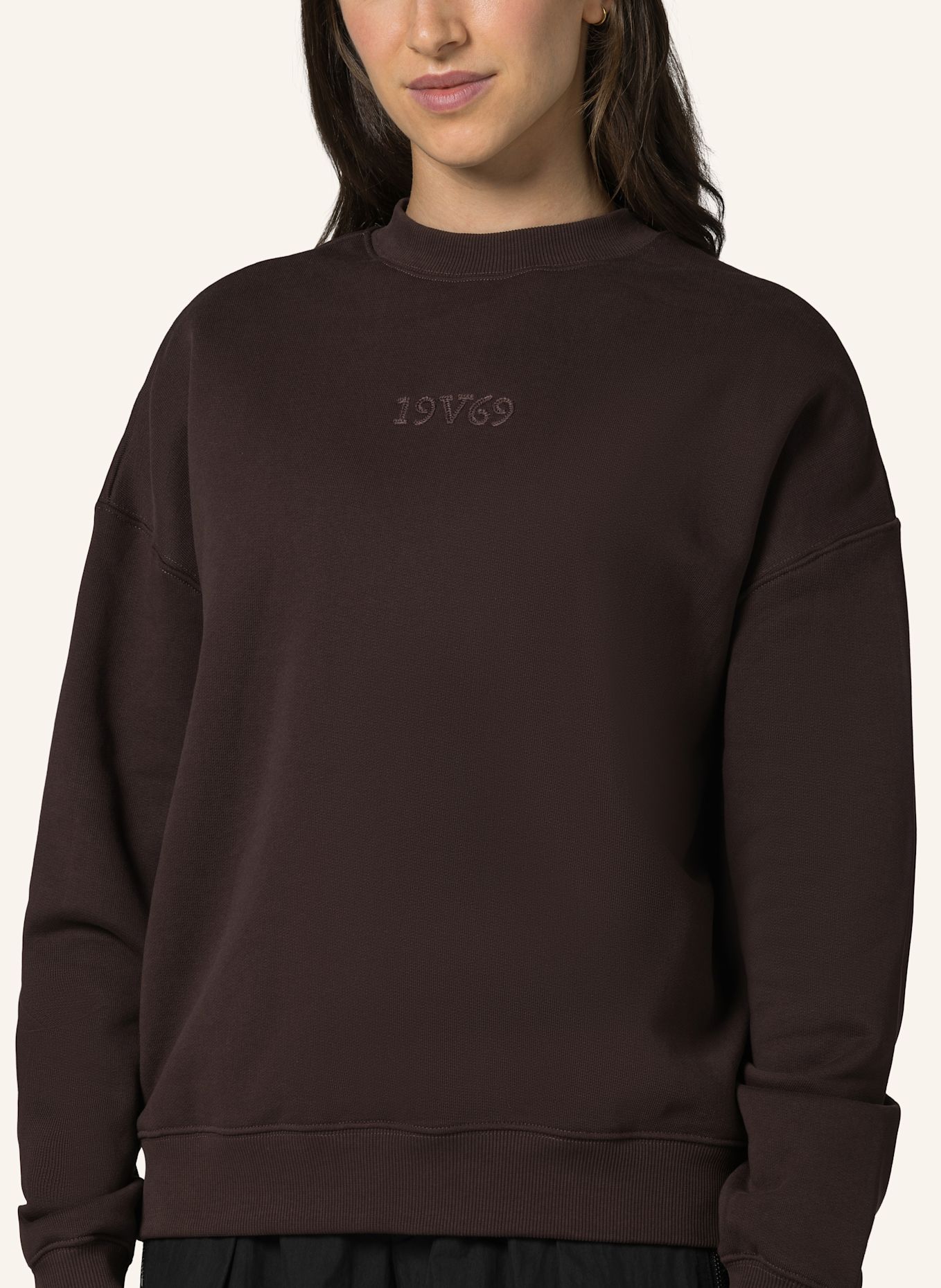 19V69 ITALIA Sweatshirt Willow Street: BRAUN