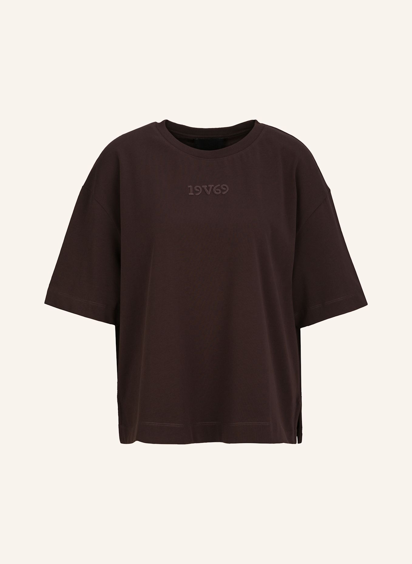 19V69 ITALIA T-Shirt Petonia Street: BRAUN