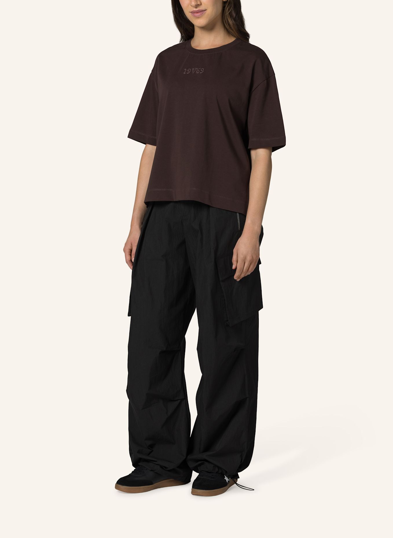 19V69 ITALIA T-Shirt Petonia Street: BRAUN
