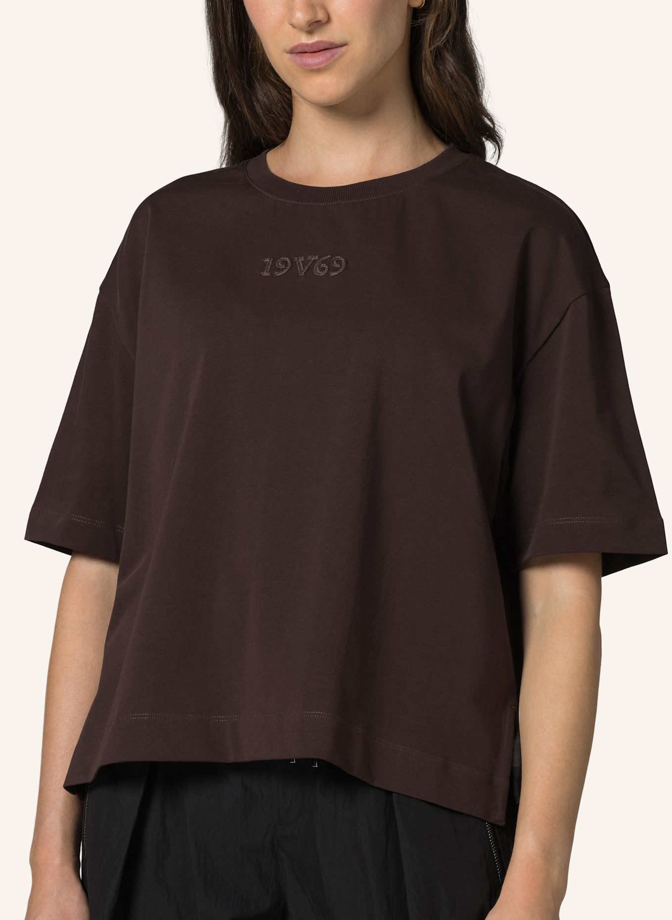 19V69 ITALIA T-Shirt Petonia Street: BRAUN