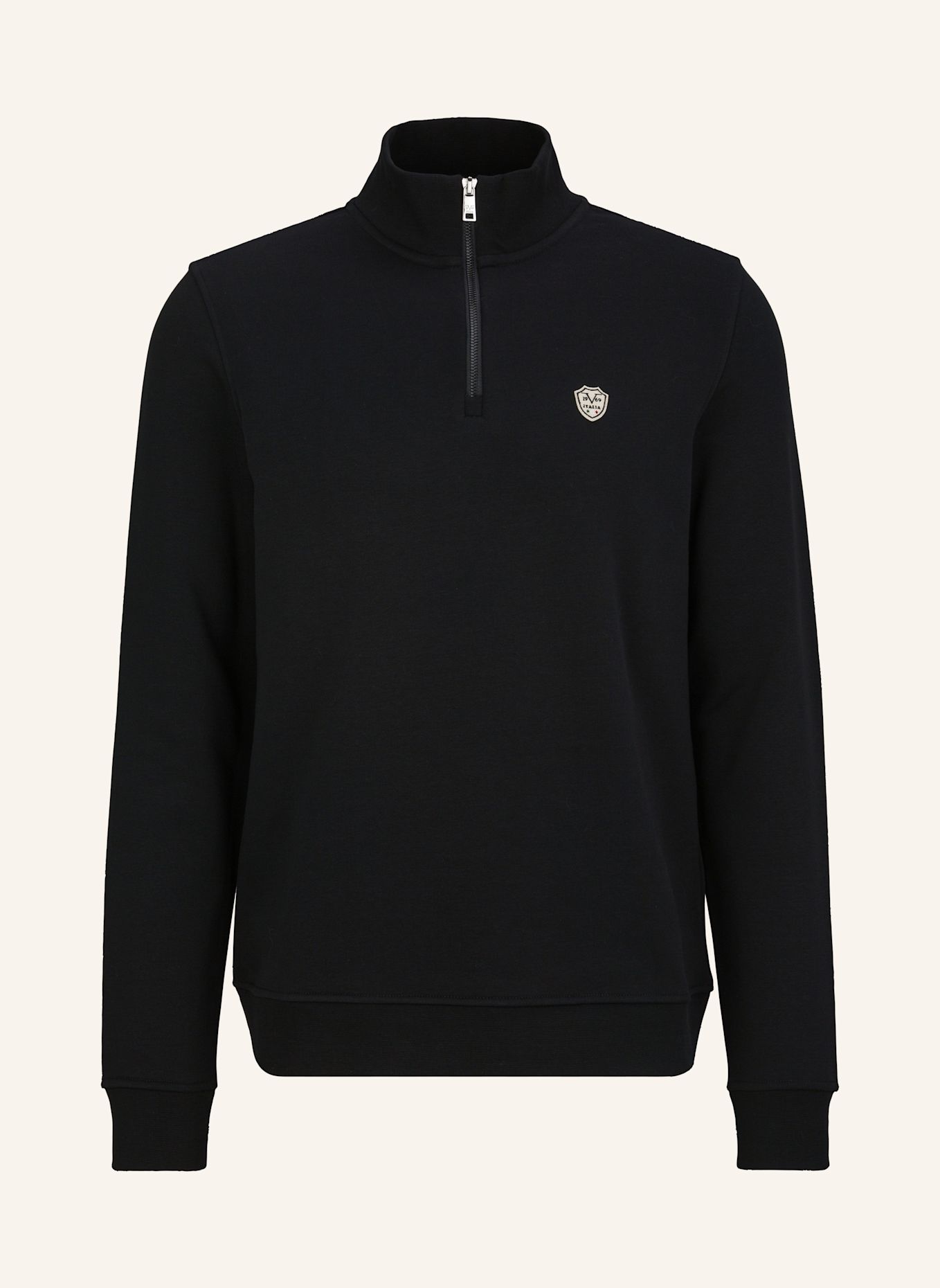 19V69 ITALIA Strickjacke Orazio: SCHWARZ