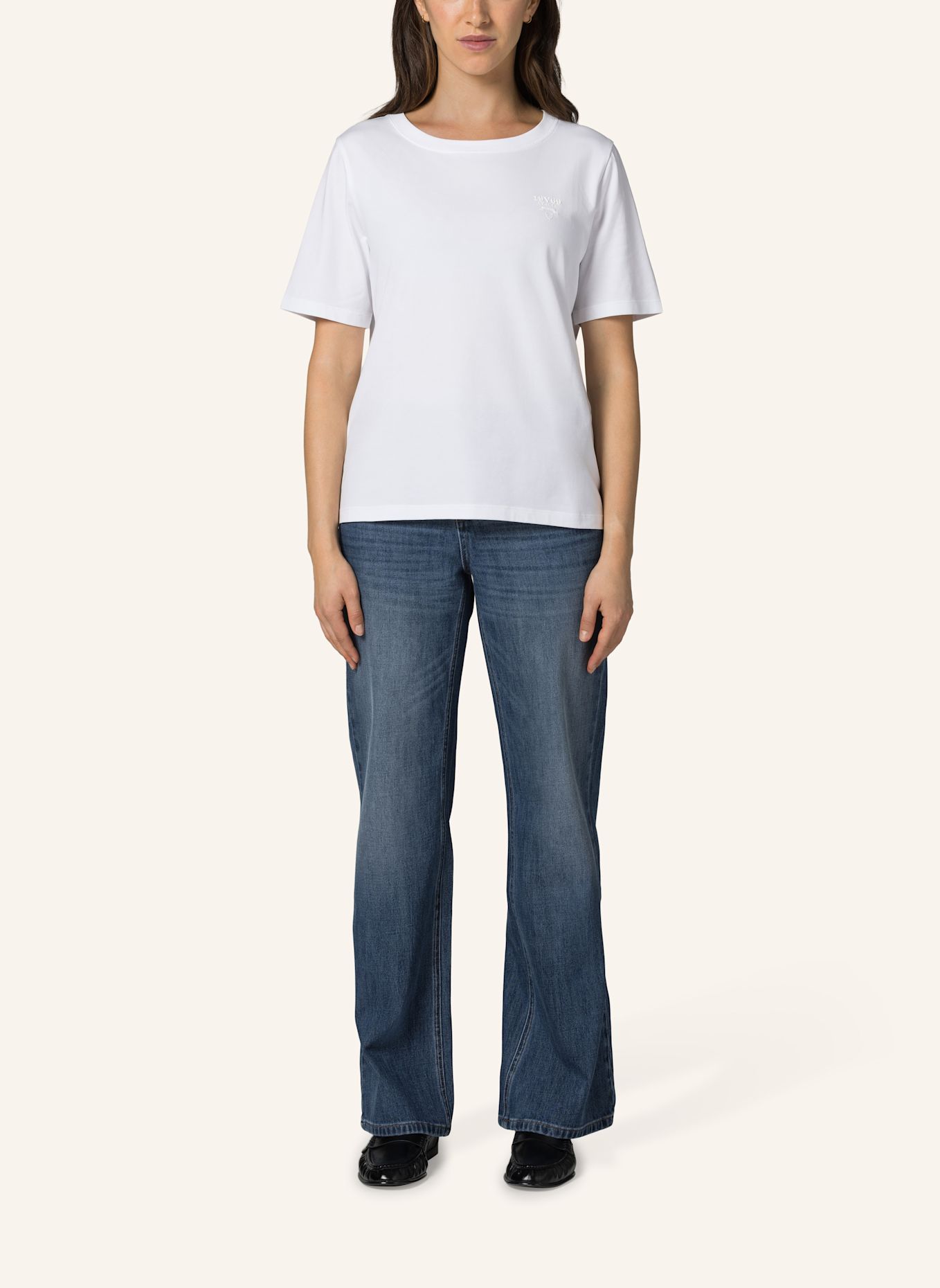 19V69 ITALIA T-Shirt BELLARA: WEISS