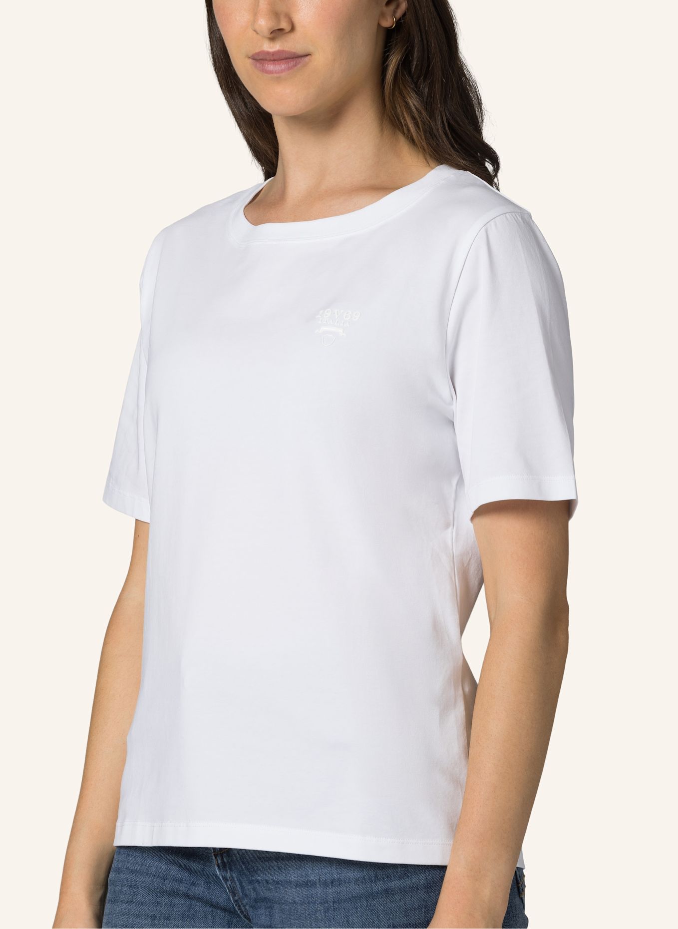 19V69 ITALIA T-Shirt BELLARA: WEISS