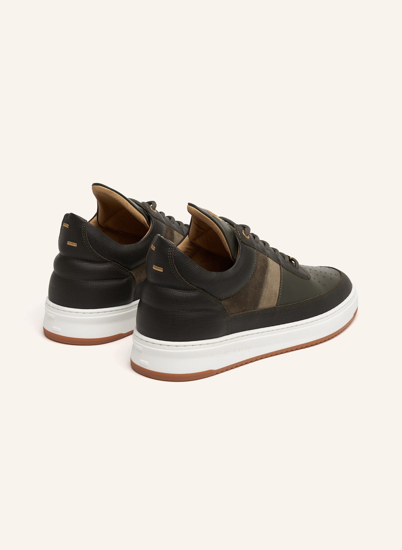 FILLING PIECES Low Top Sneaker GAME LUX, Farbe: GRÜN (Bild 2)