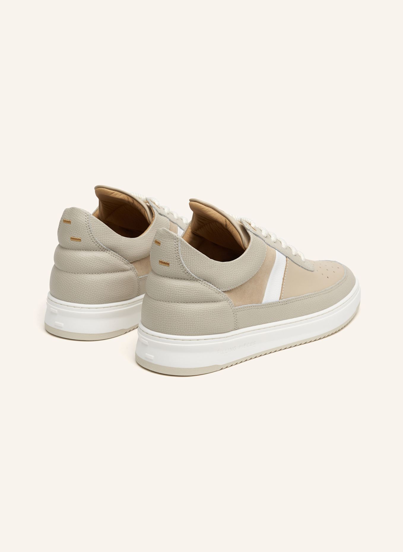 FILLING PIECES Low Top Sneaker GAME LUX, Farbe: BEIGE (Bild 2)