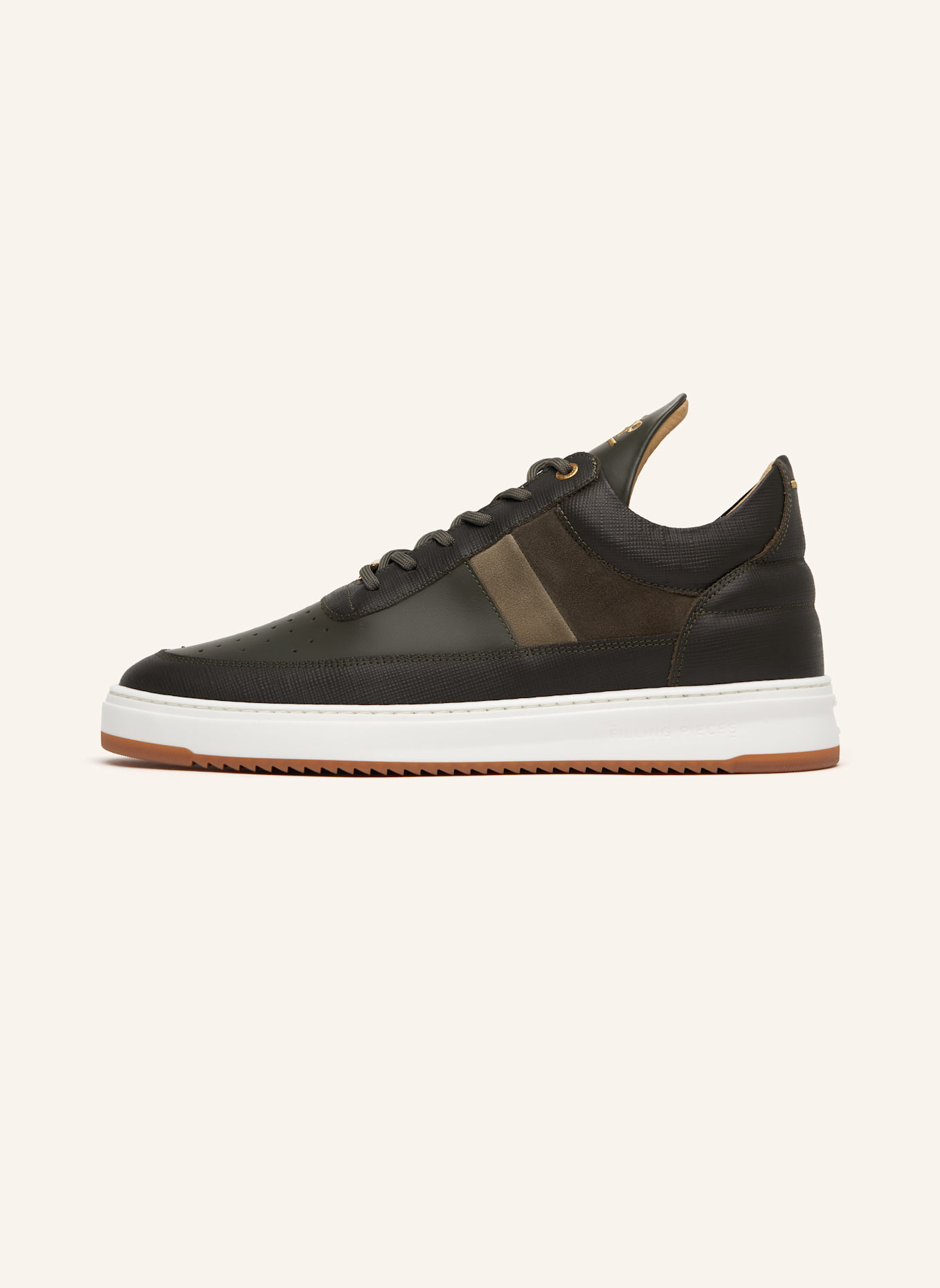 FILLING PIECES Low Top Sneaker GAME LUX, Farbe: GRÜN (Bild 3)