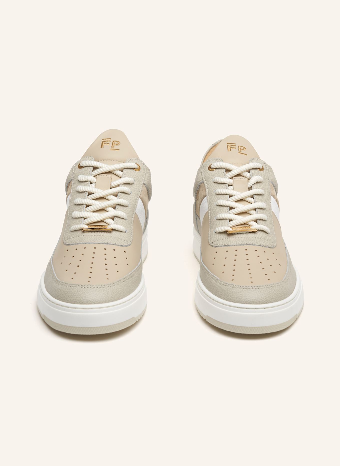 FILLING PIECES Low Top Sneaker GAME LUX, Farbe: BEIGE (Bild 5)