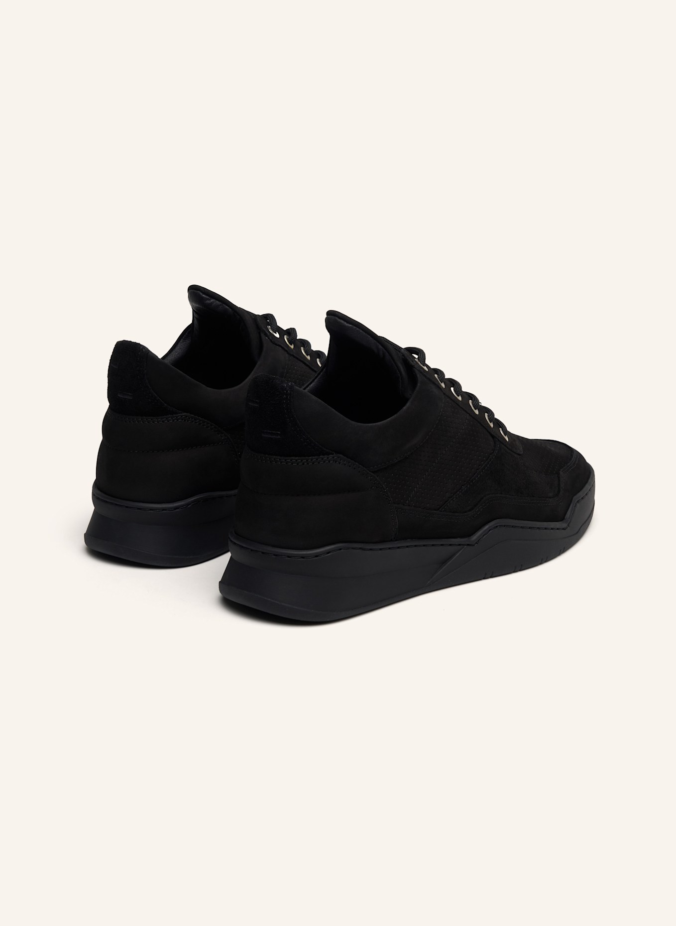 FILLING PIECES Low Top Sneaker GHOST PANEL, Farbe: SCHWARZ (Bild 2)