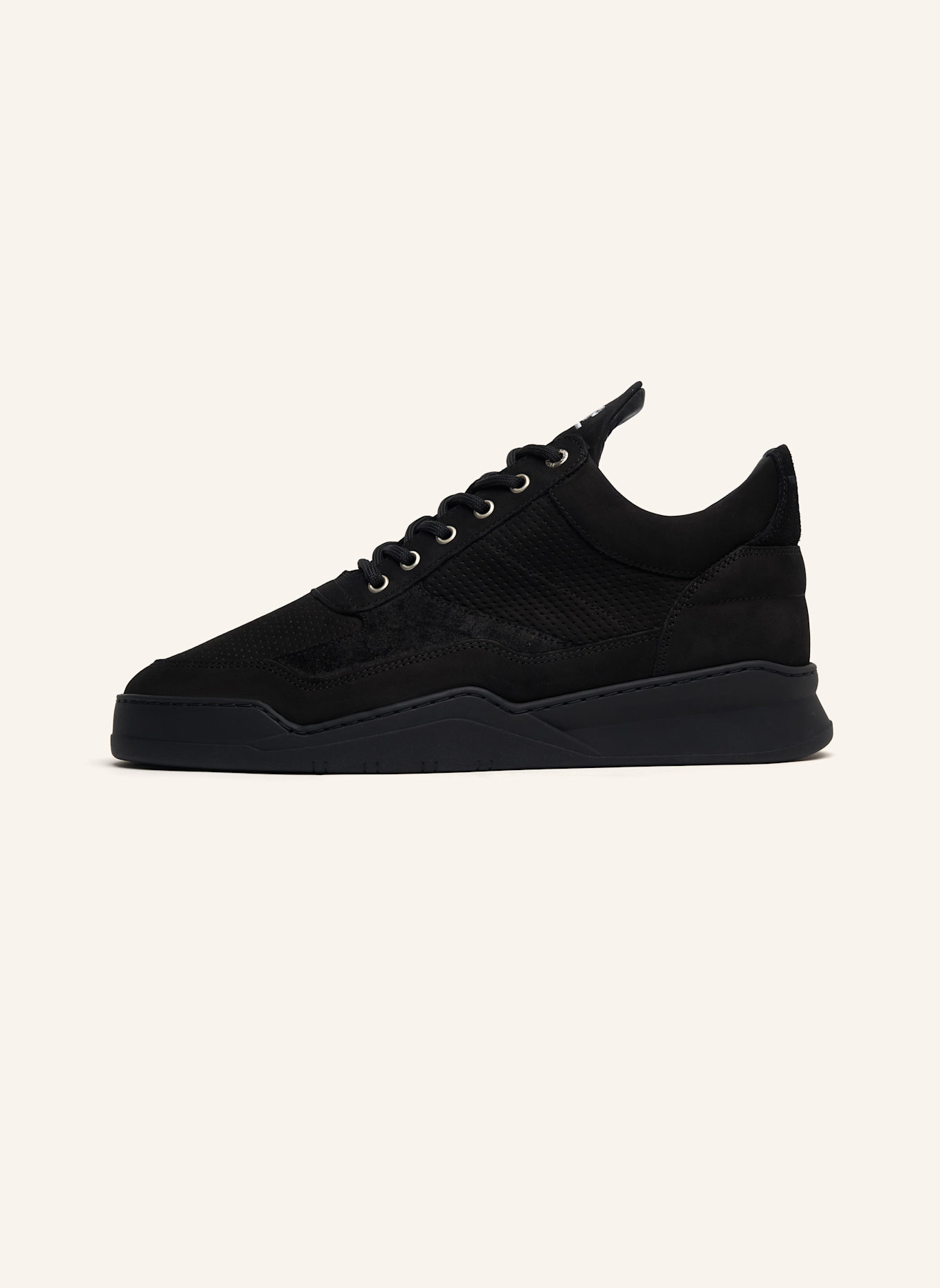 FILLING PIECES Low Top Sneaker GHOST PANEL, Farbe: SCHWARZ (Bild 3)