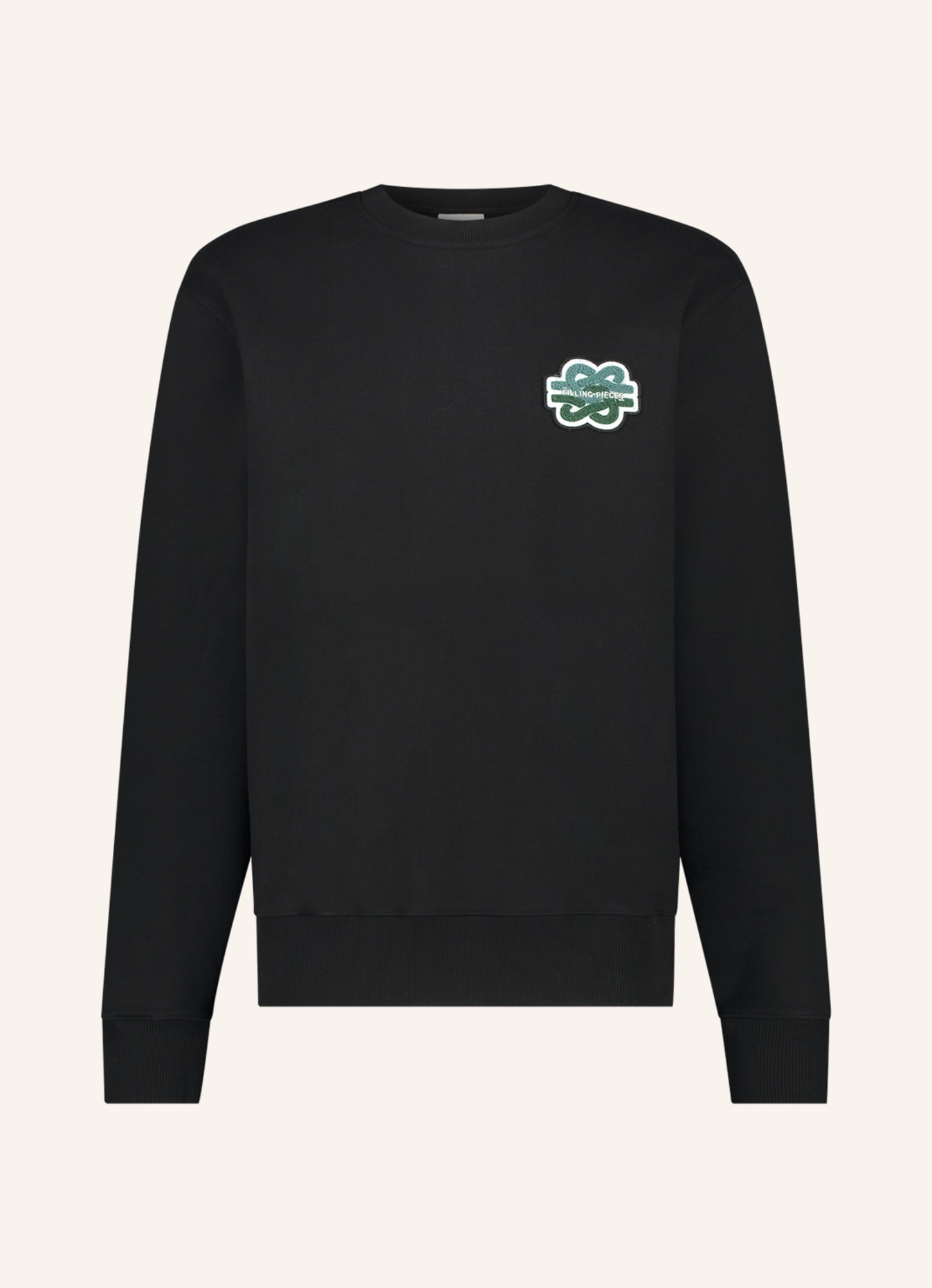 FILLING PIECES Sweatshirt Gowtu, Farbe: SCHWARZ (Bild 1)