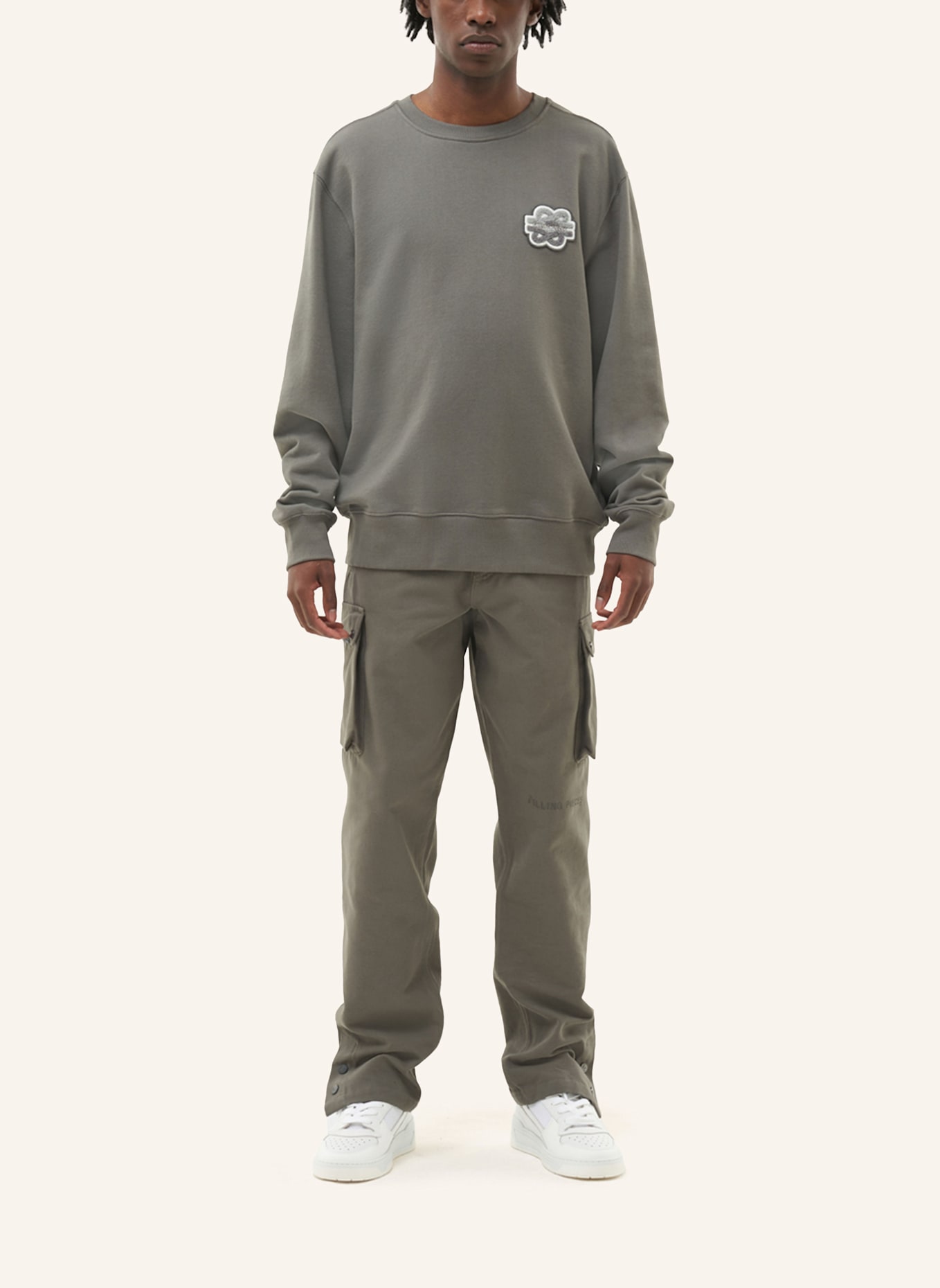 FILLING PIECES Sweatshirt Gowtu, Farbe: GRAU (Bild 4)