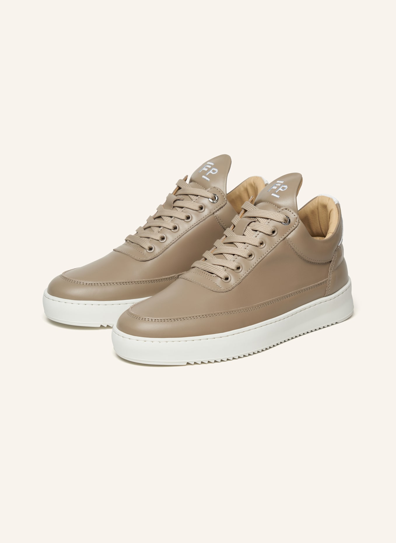 FILLING PIECES Low Top Sneaker ELEMENT, Farbe: TAUPE (Bild 1)