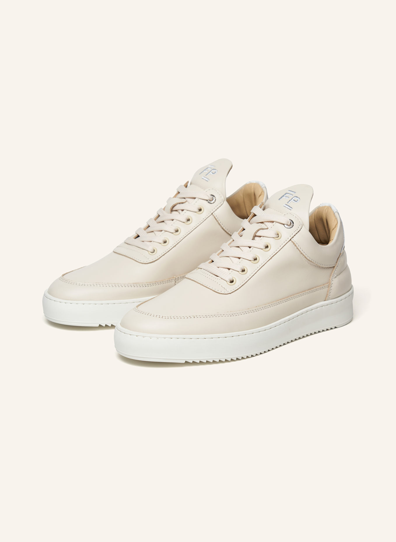 FILLING PIECES Low Top Sneaker ELEMENT, Farbe: BEIGE (Bild 1)