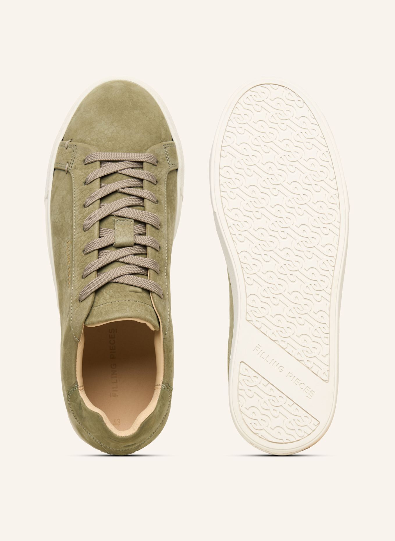 FILLING PIECES Sneaker TIEBREAK GRAIN: GRÜN