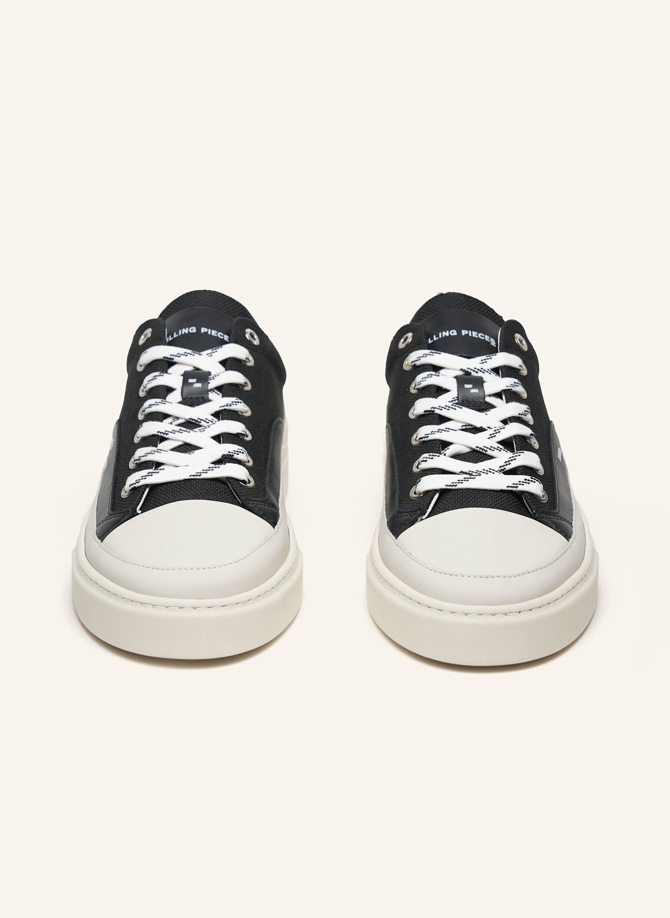 FILLING PIECES Sneaker RIVIERA LOW: SCHWARZ