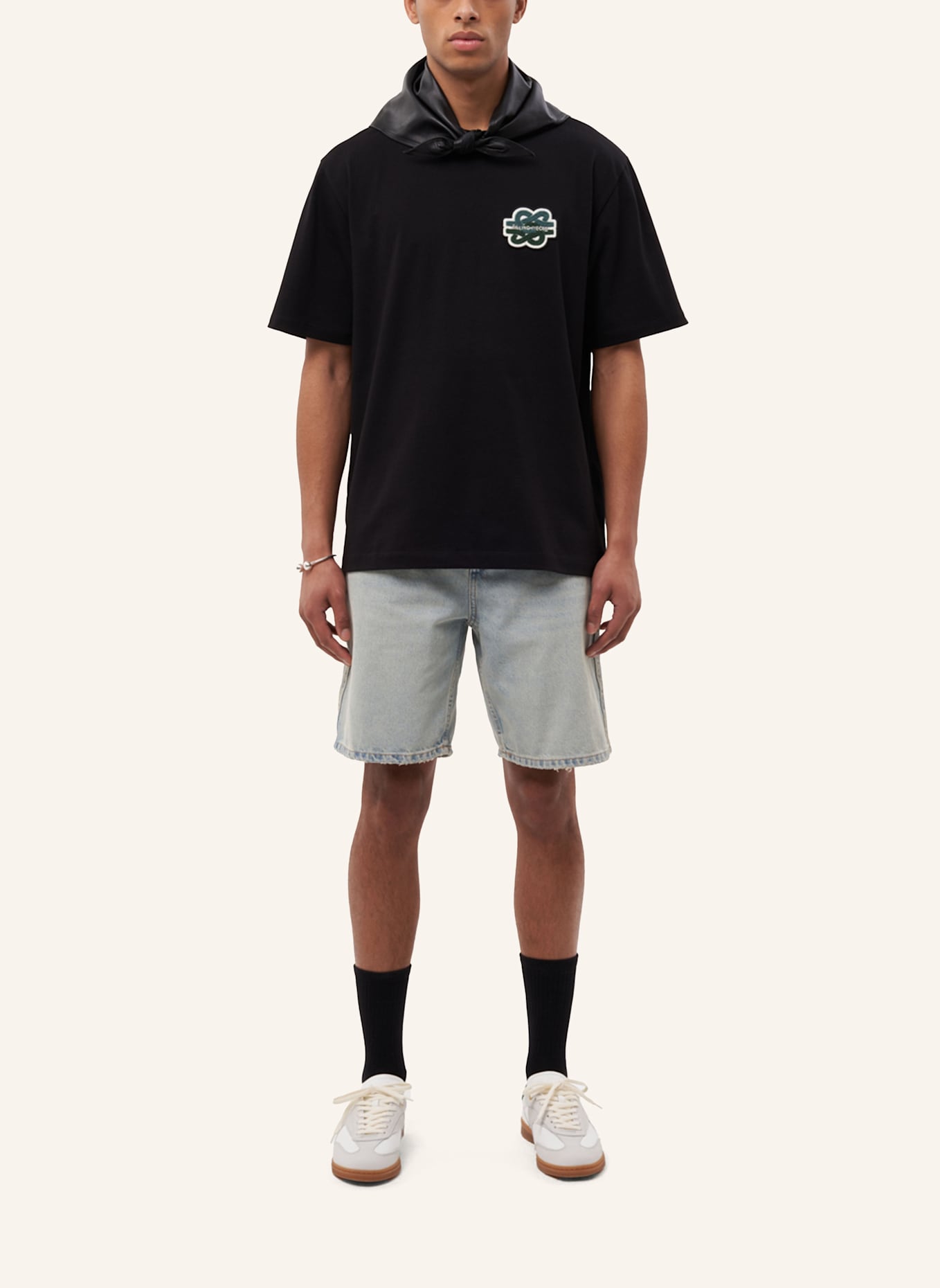 FILLING PIECES T-Shirt GOWTU: SCHWARZ
